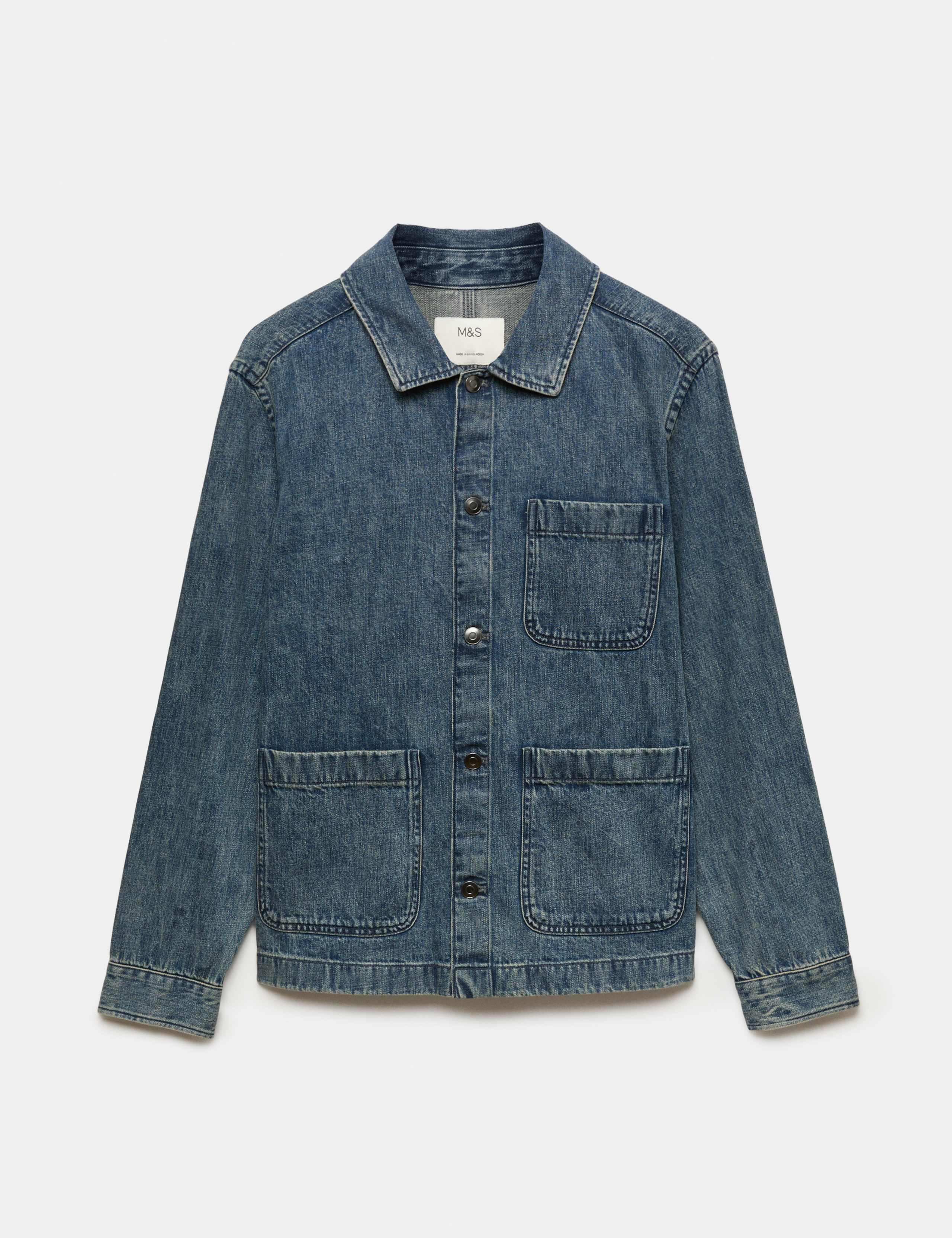 Pure Cotton Regular Fit Overshirt 1 of 1