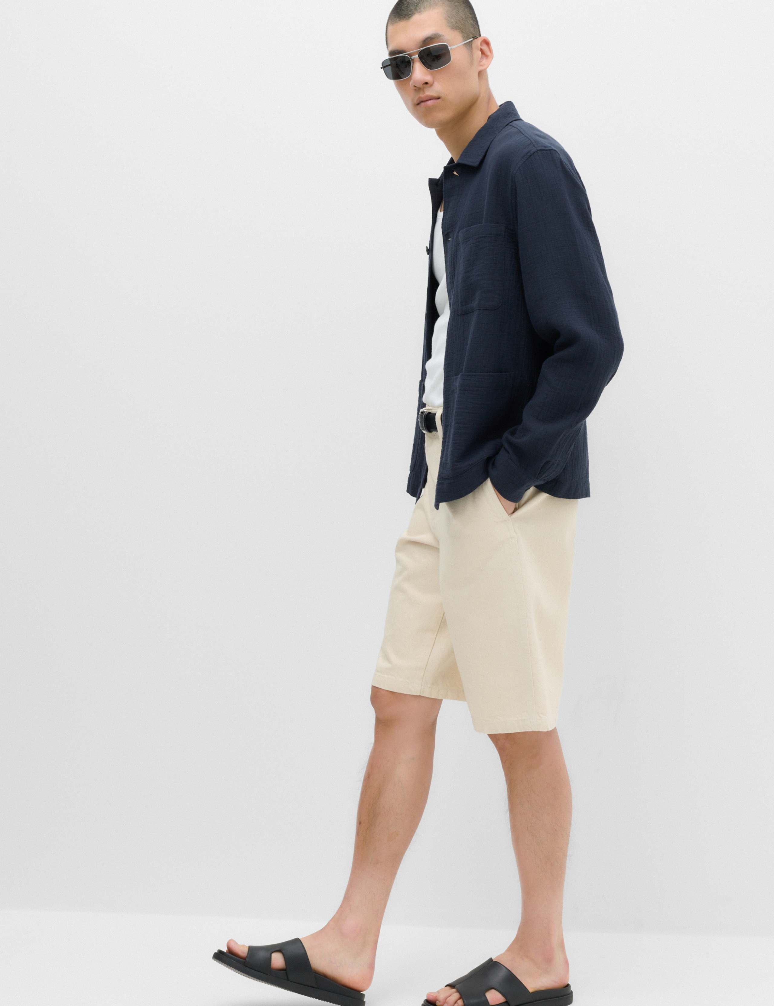 Pure Cotton Double Cloth Overshirt 6 of 6
