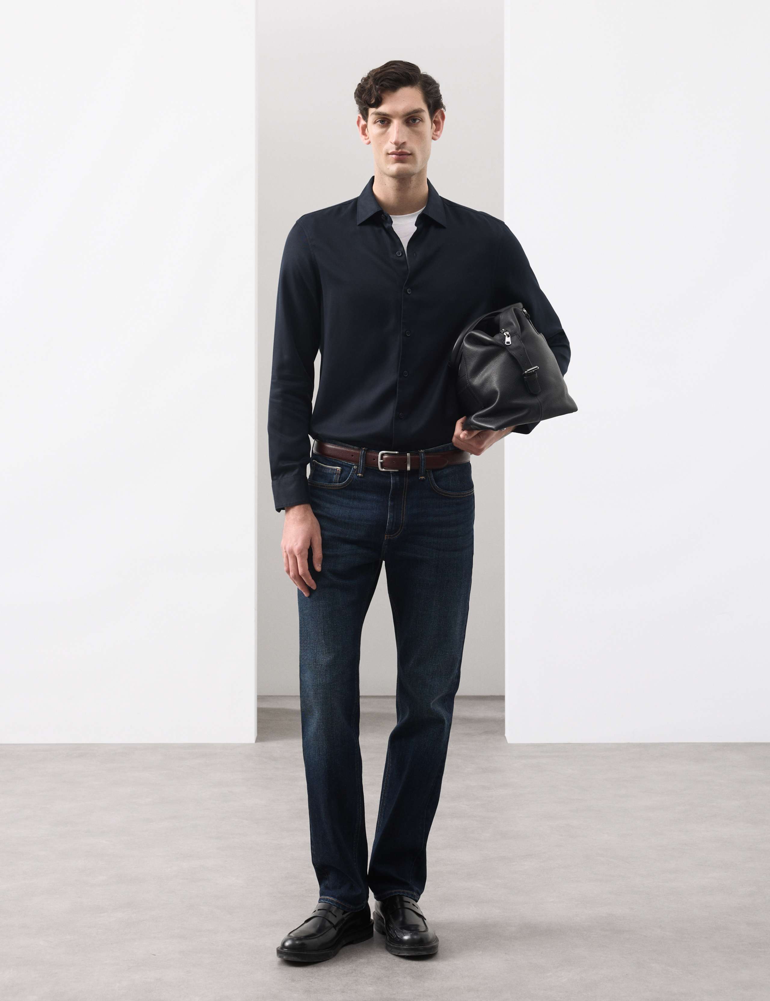 Regular Fit Easy Iron Long Sleeve Shirt 3 of 6