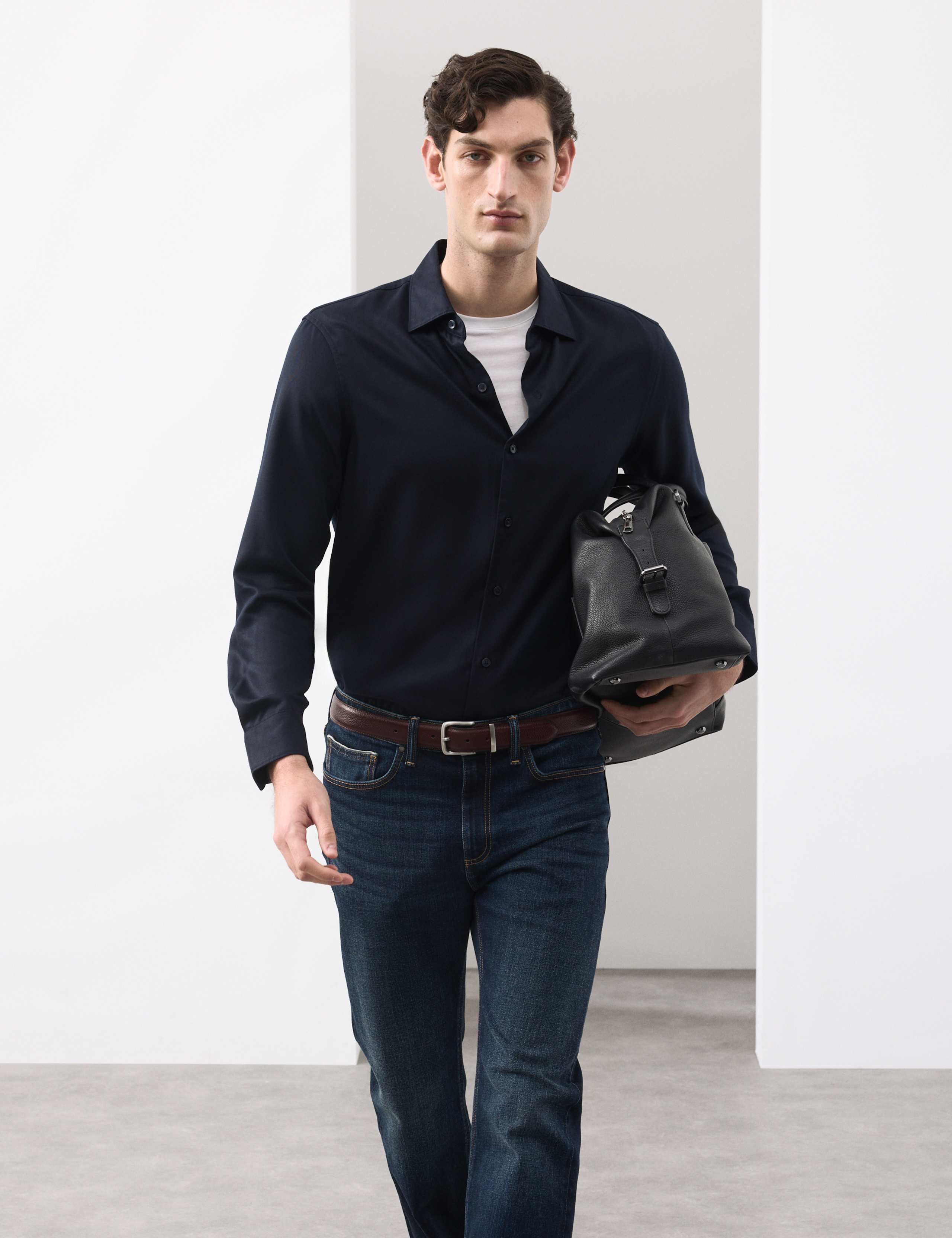 Regular Fit Easy Iron Long Sleeve Shirt 5 of 6