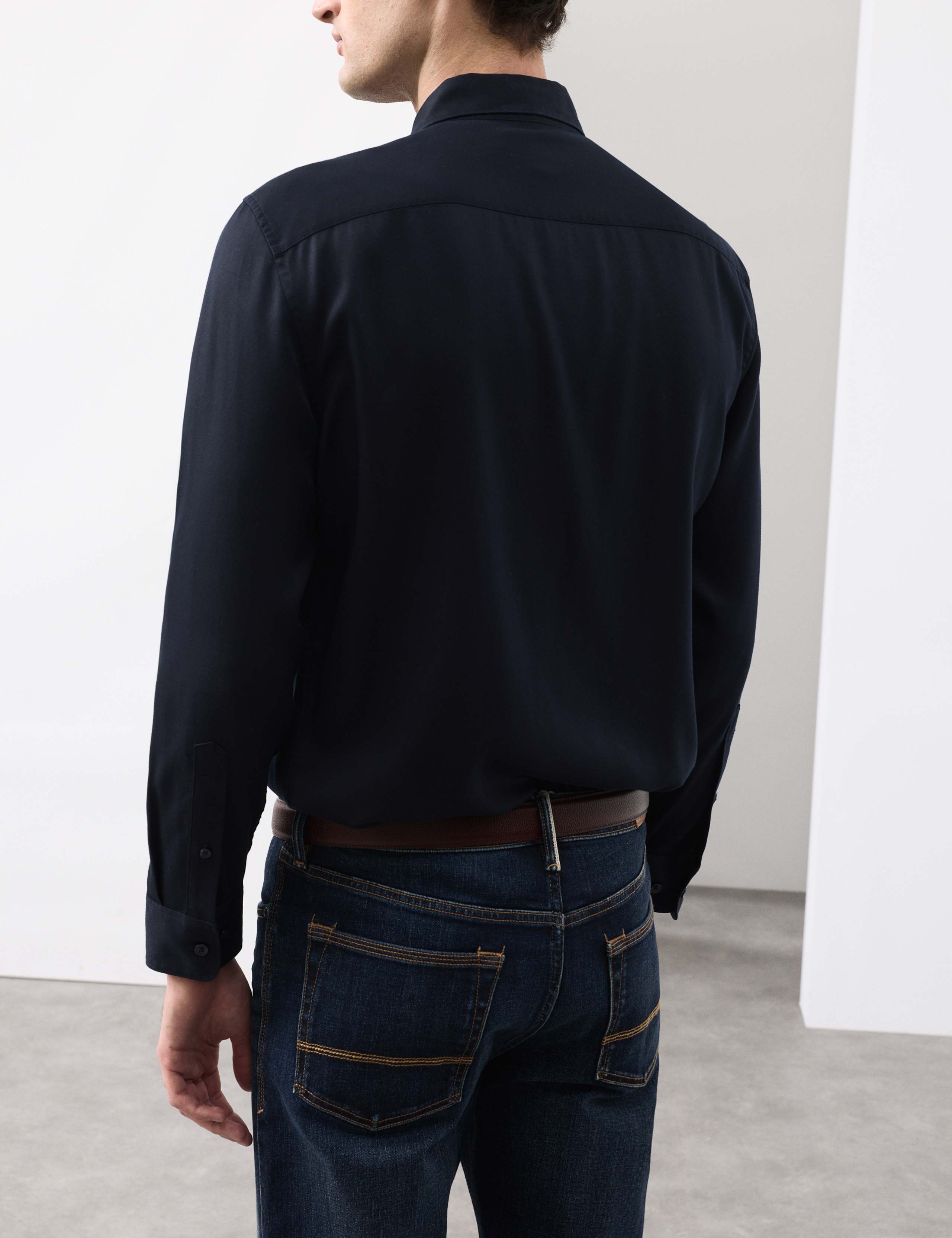 Regular Fit Easy Iron Long Sleeve Shirt 6 of 6