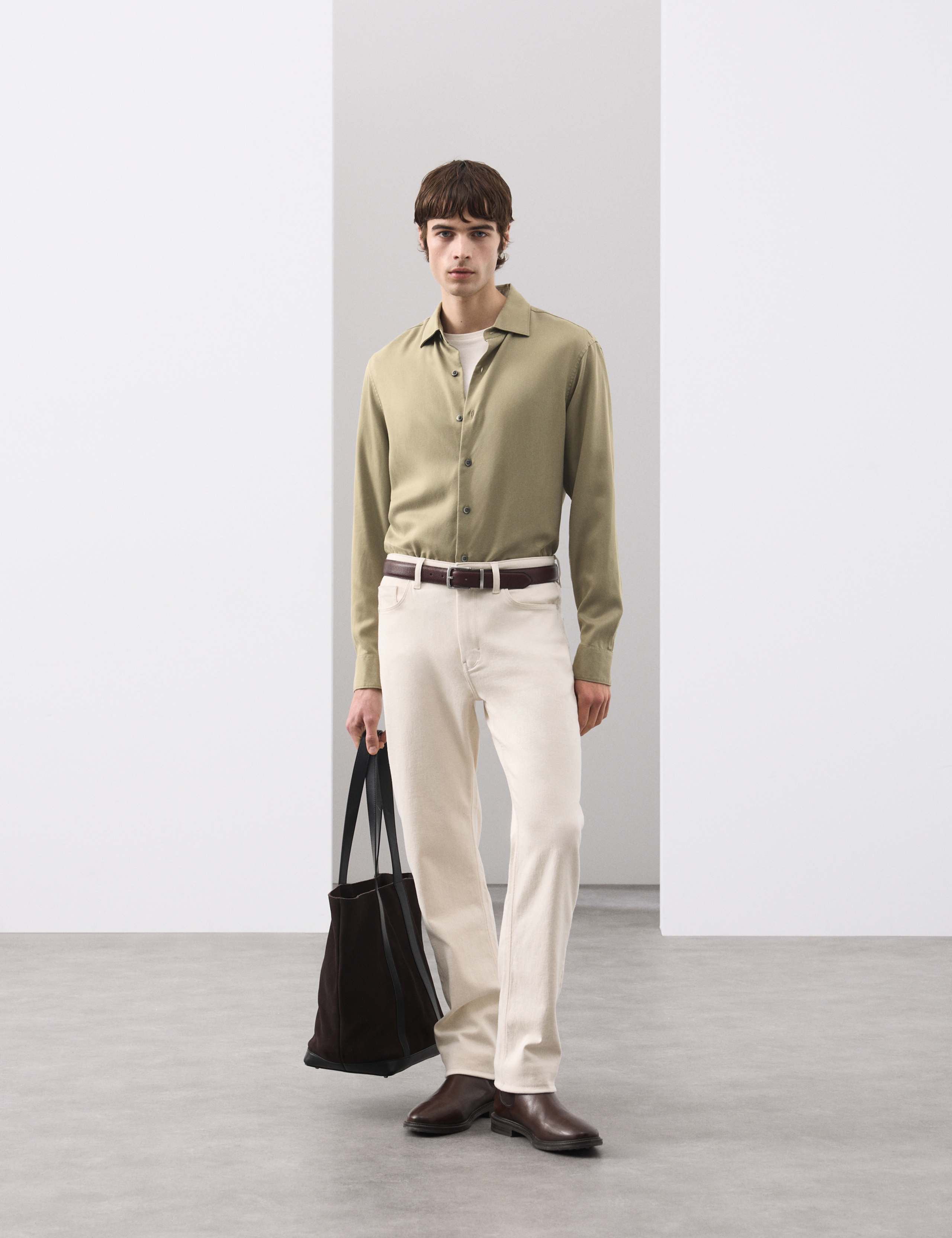 Regular Fit Easy Iron Long Sleeve Shirt 1 of 6