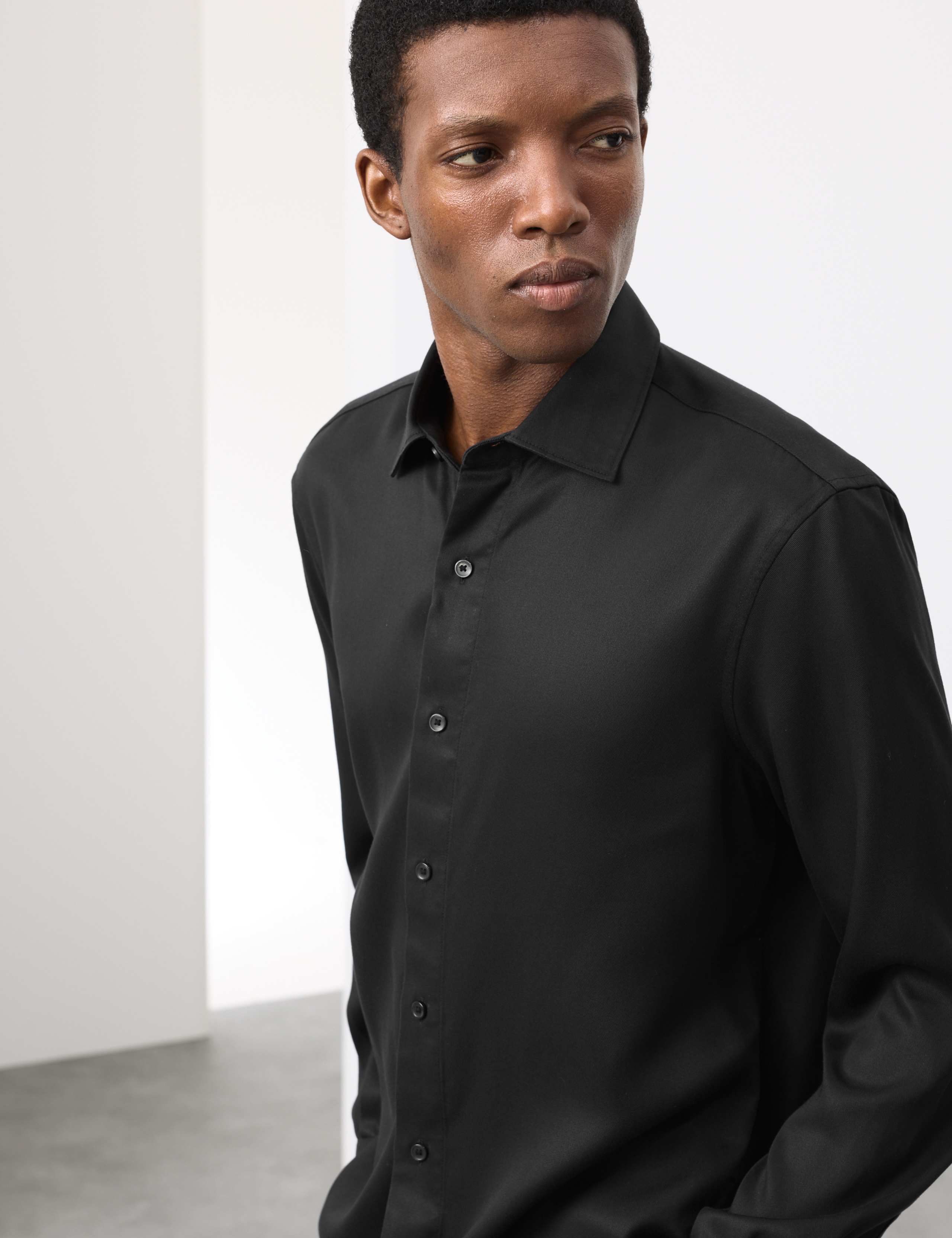 Regular Fit Easy Iron Long Sleeve Shirt 1 of 8