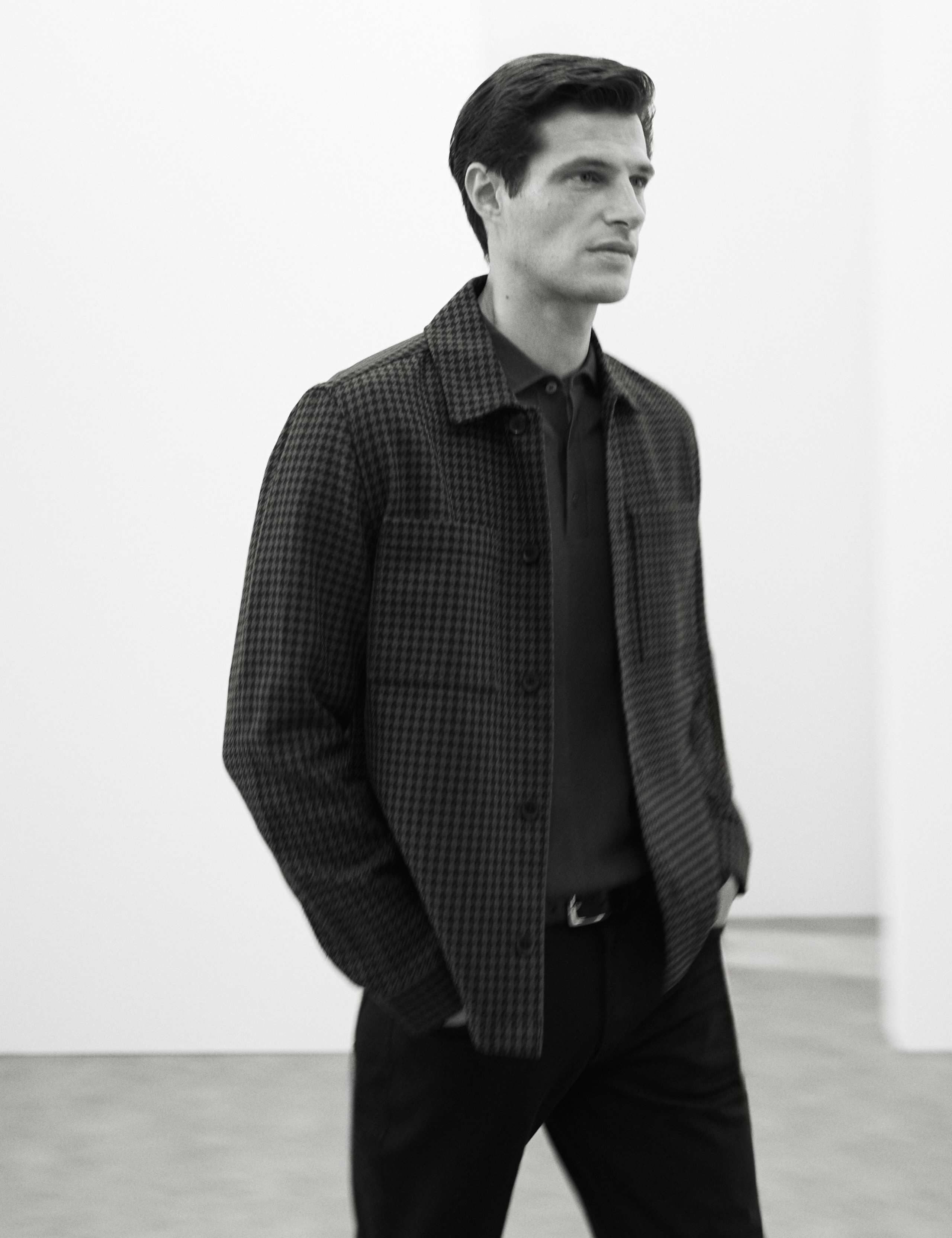 Pure Cotton Puppytooth Overshirt 6 of 6