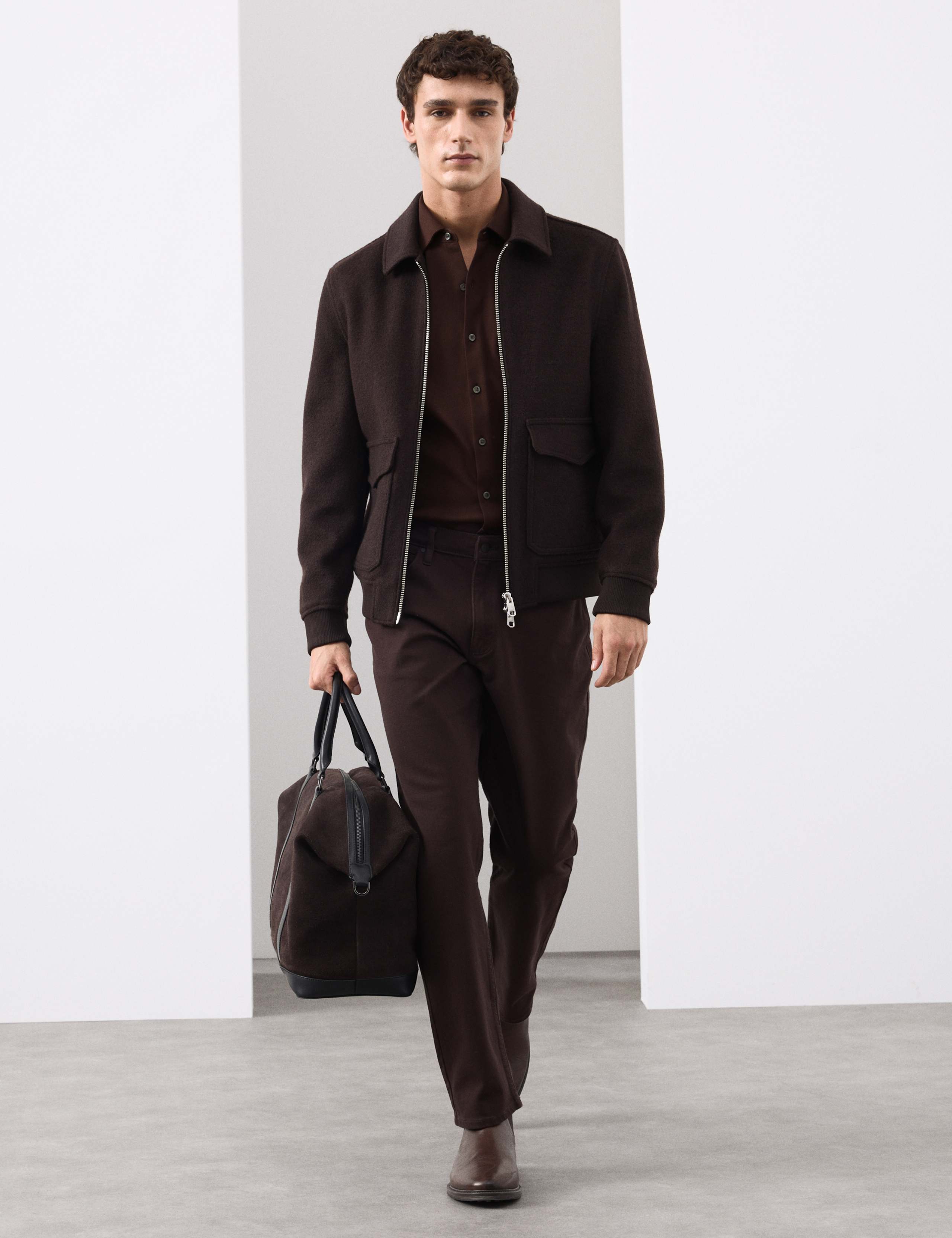 Slim Fit Easy Iron Pure Cotton Jersey Shirt 6 of 6