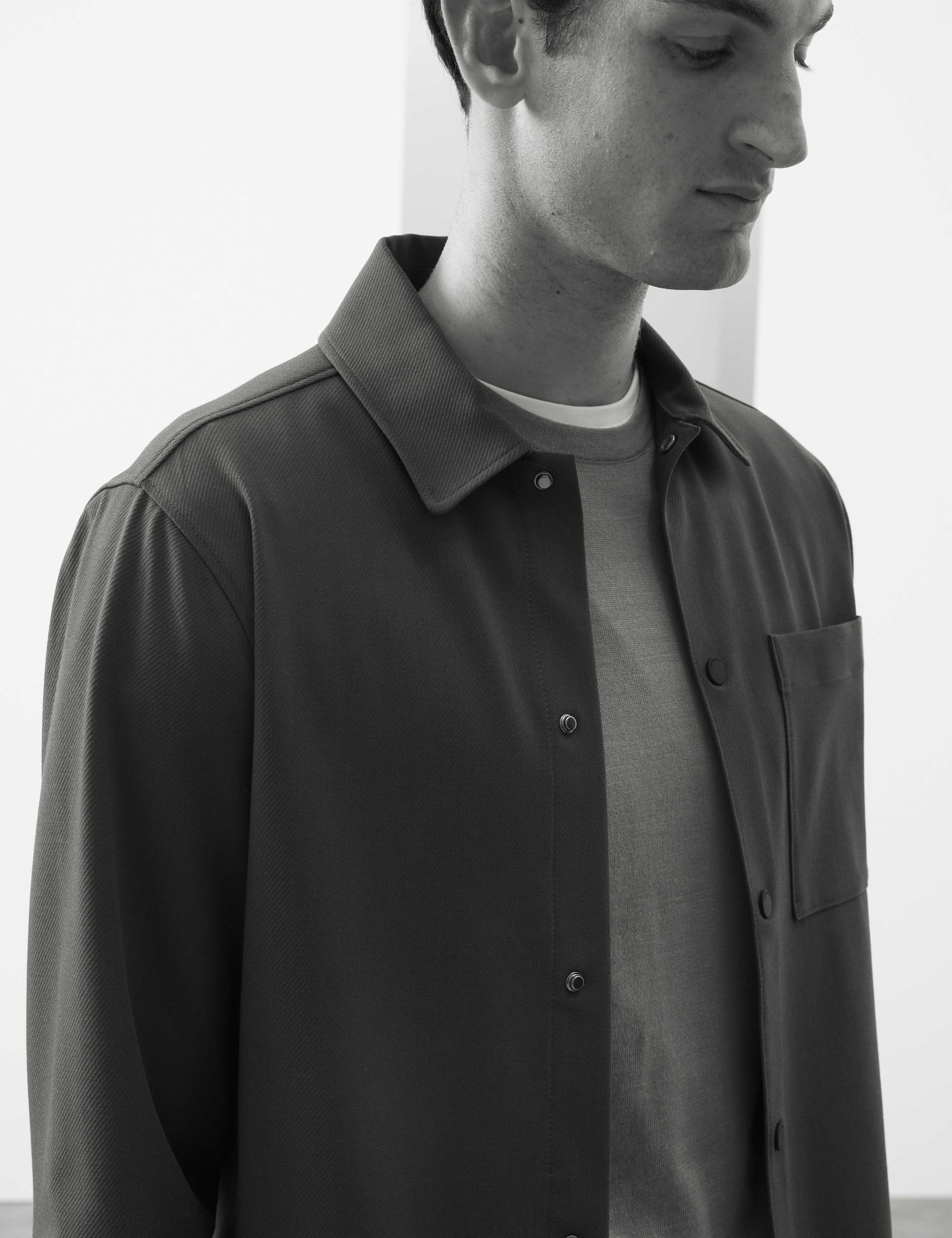 Regular Fit Stretch Overshirt 5 of 7