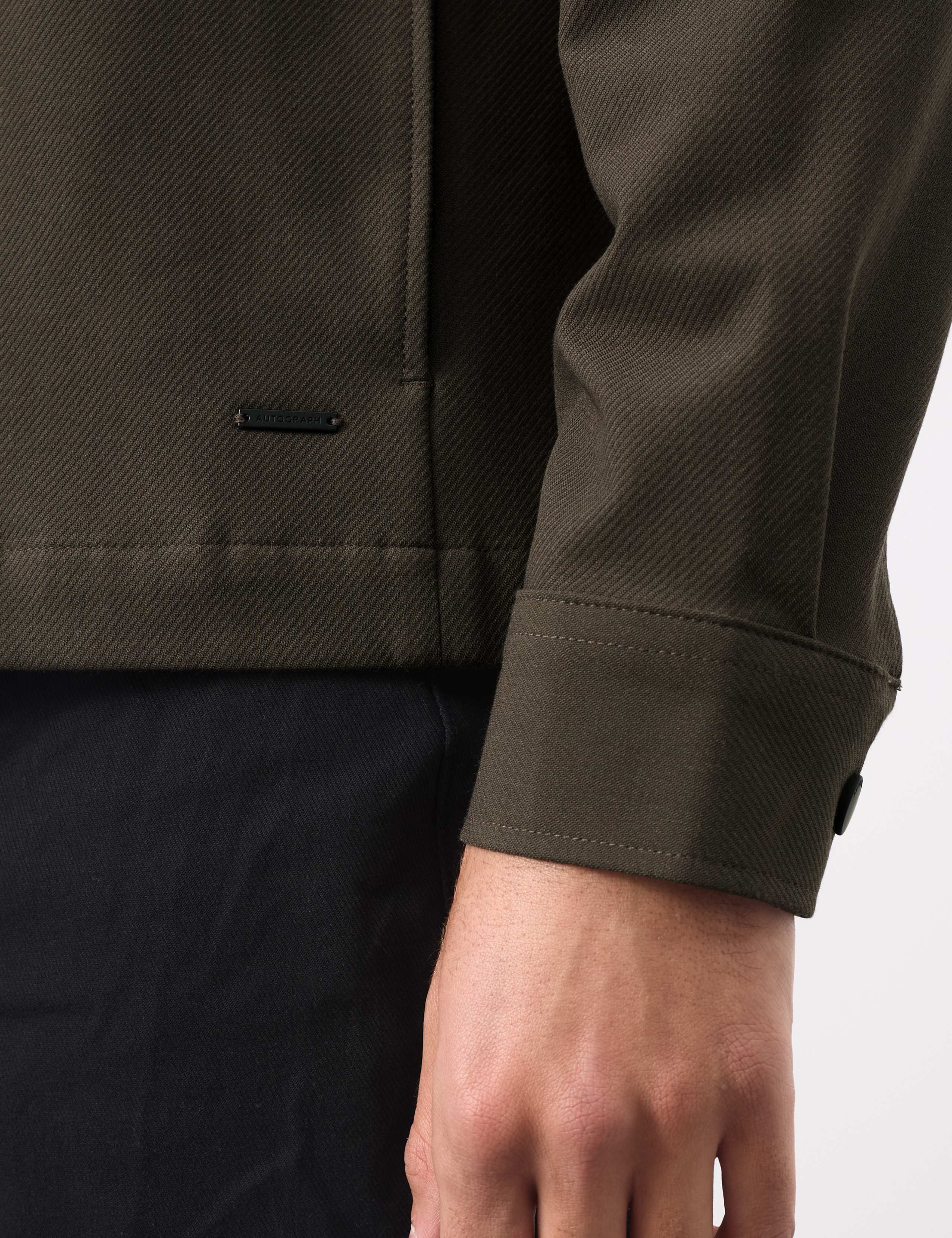 Regular Fit Stretch Overshirt 6 of 7