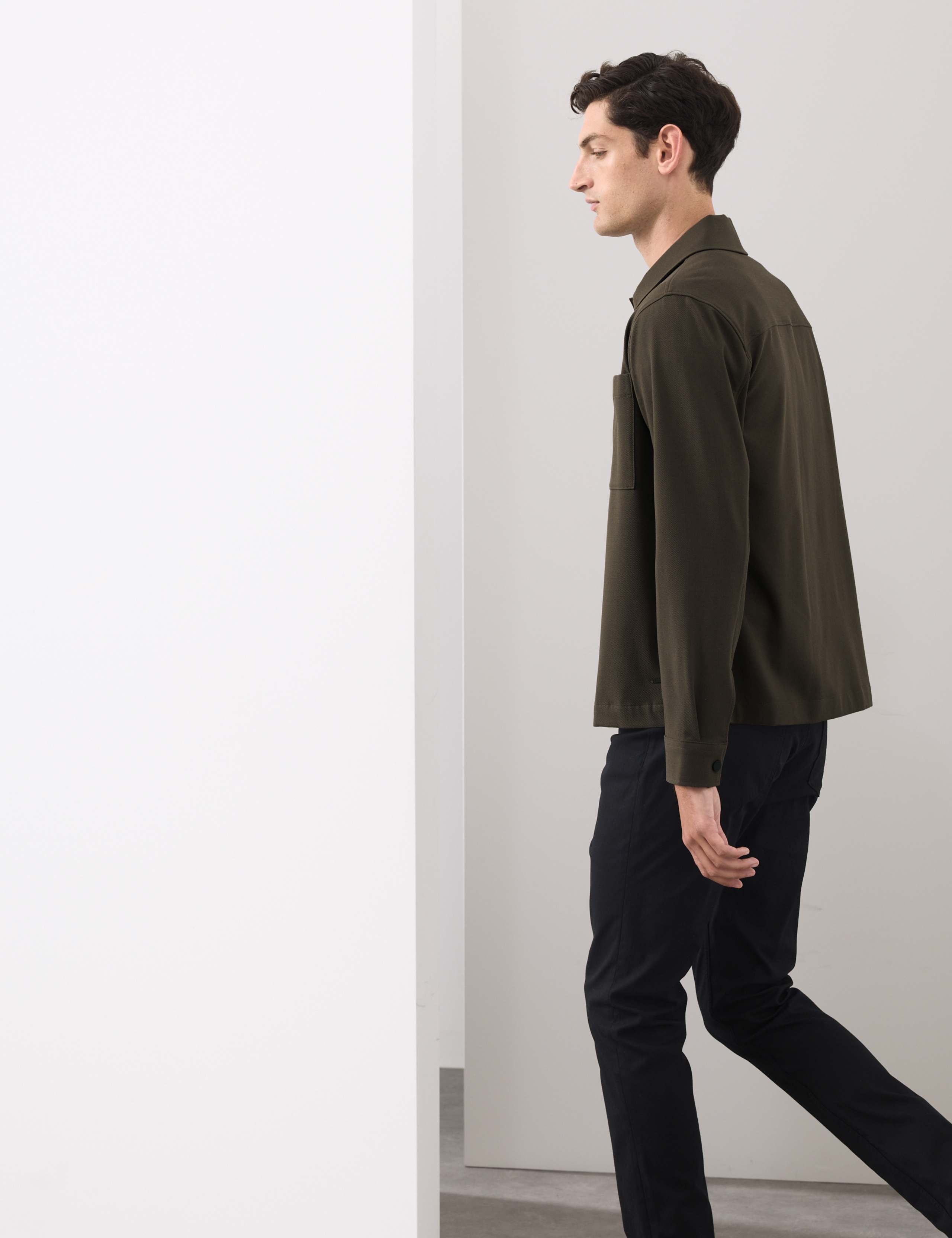 Regular Fit Stretch Overshirt 7 of 7