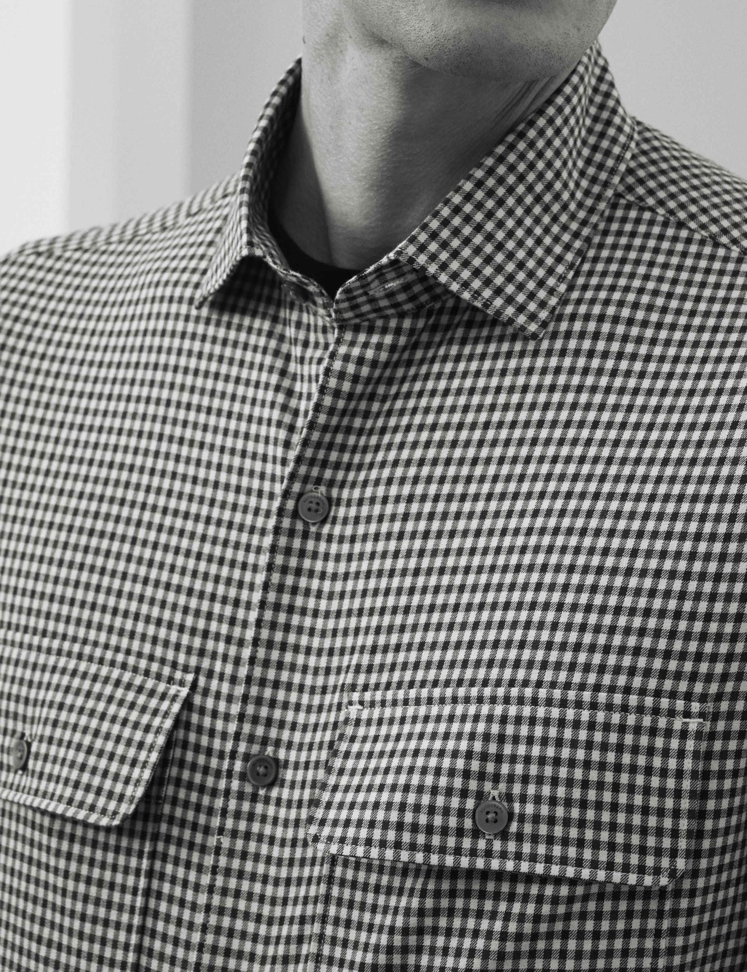 Easy Iron Cotton Rich Check Shirt 3 of 7