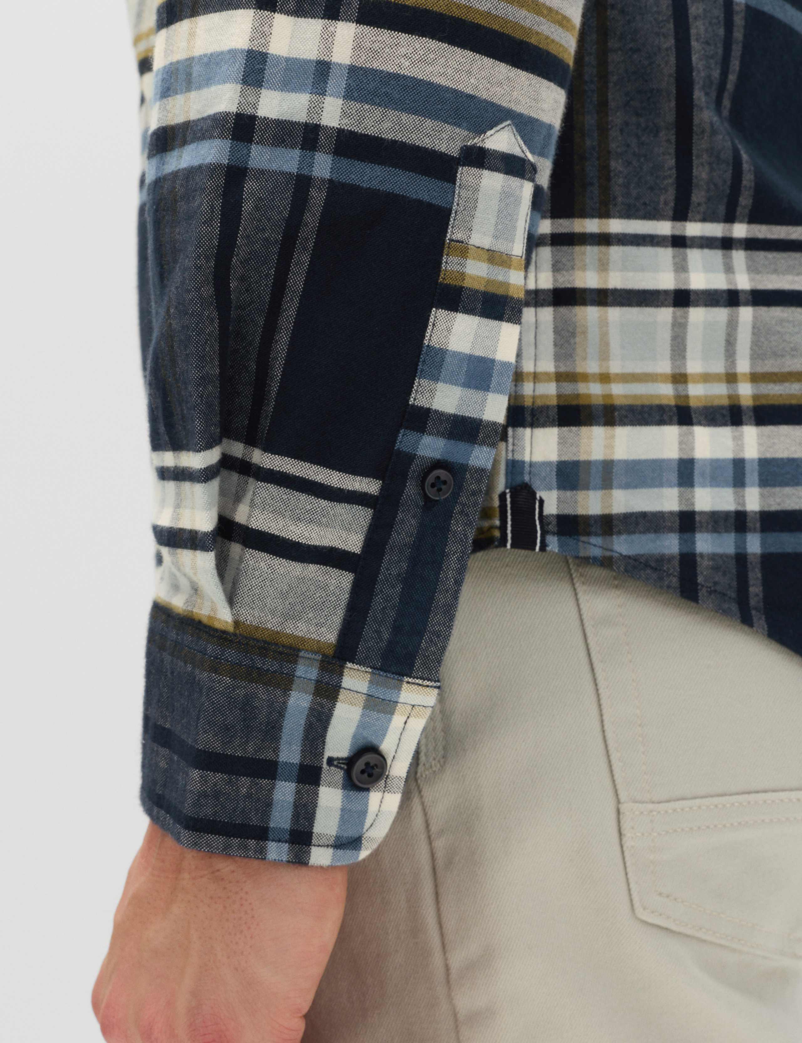 Cotton Rich Check Oxford Shirt 3 of 7