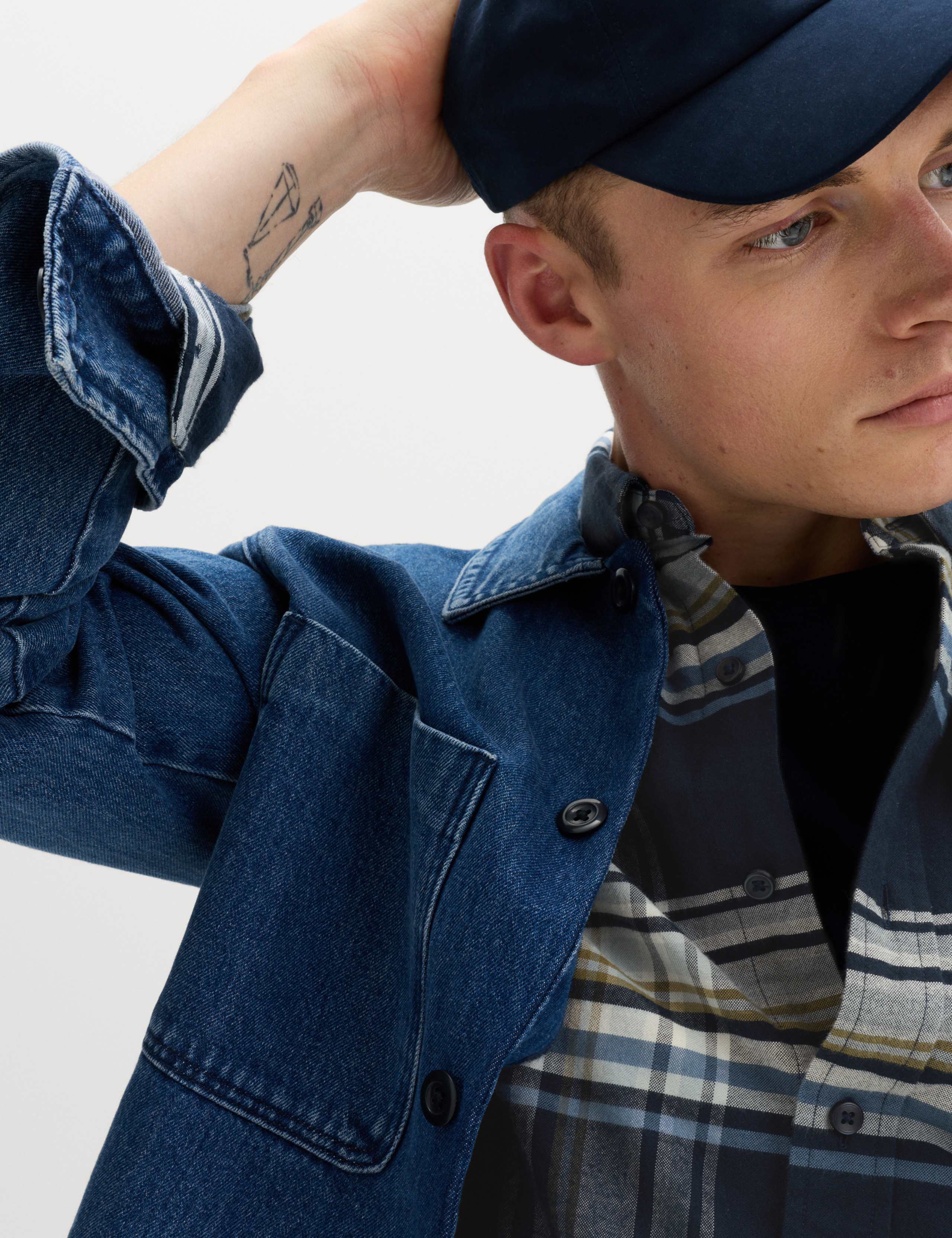 Cotton Rich Check Oxford Shirt 5 of 7