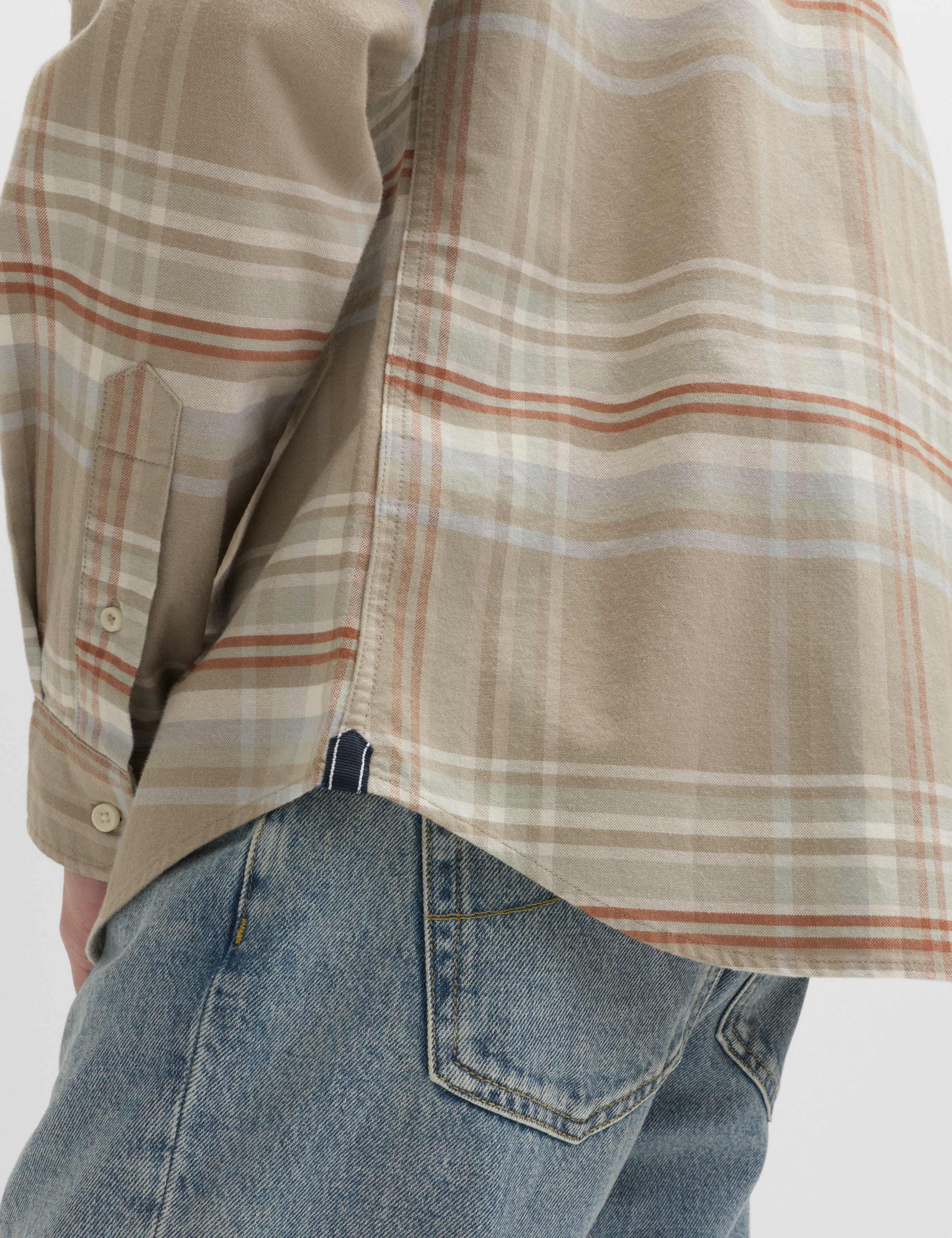 Cotton Rich Check Oxford Shirt 7 of 7