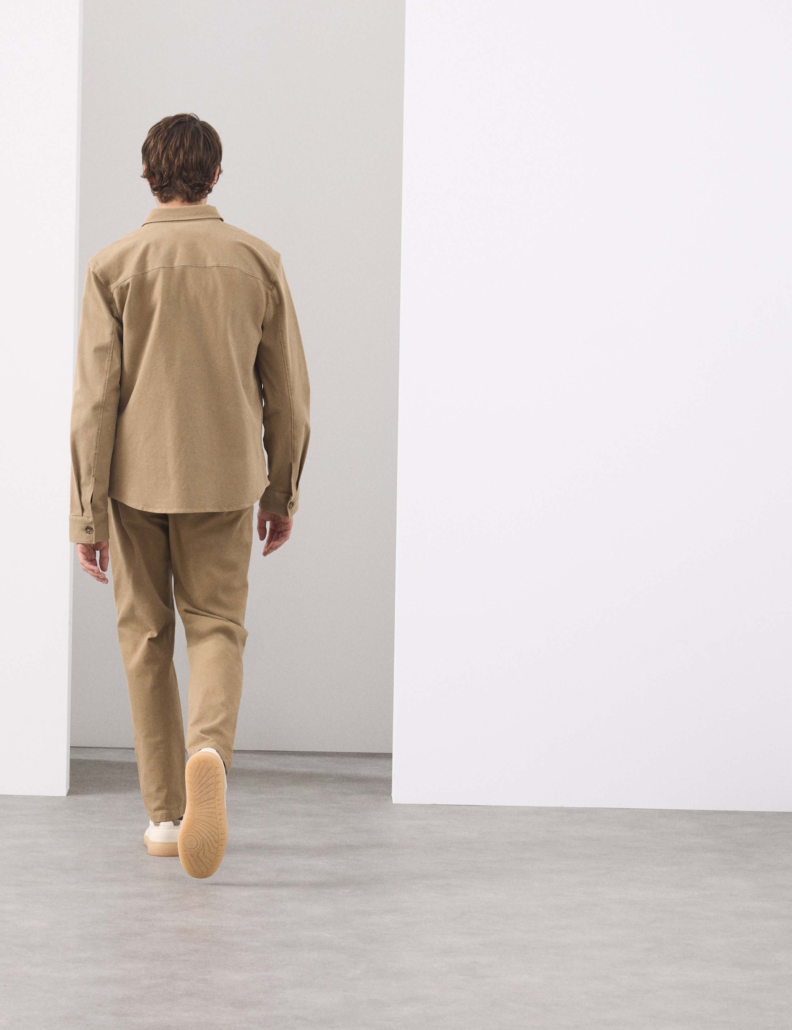 Regular Fit Cotton Rich Textured Shacket 4 of 6