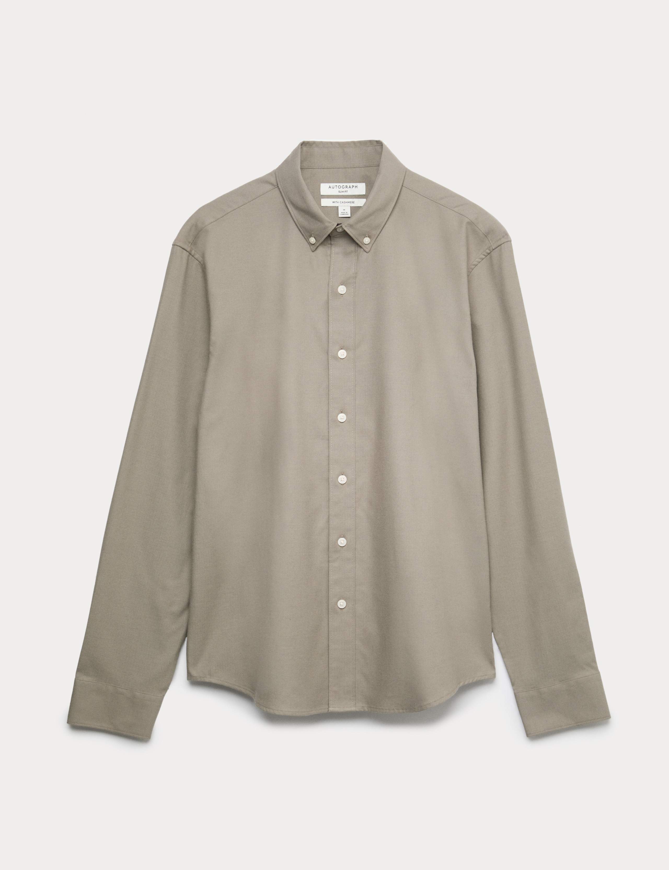 Slim Fit Cotton Rich Flannel Shirt 2 of 6