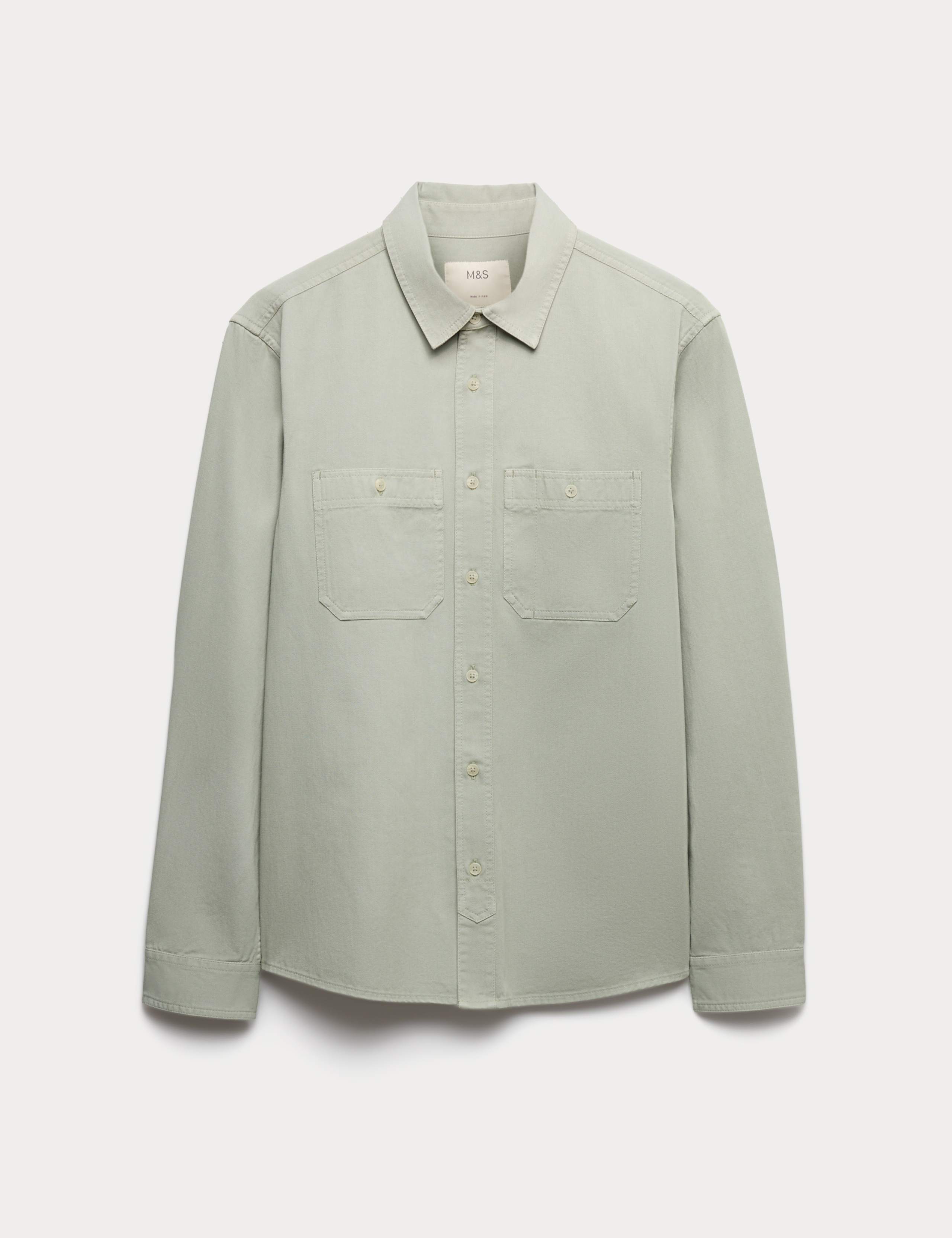 Pure Cotton Garment Dye Oxford Shirt 2 of 6