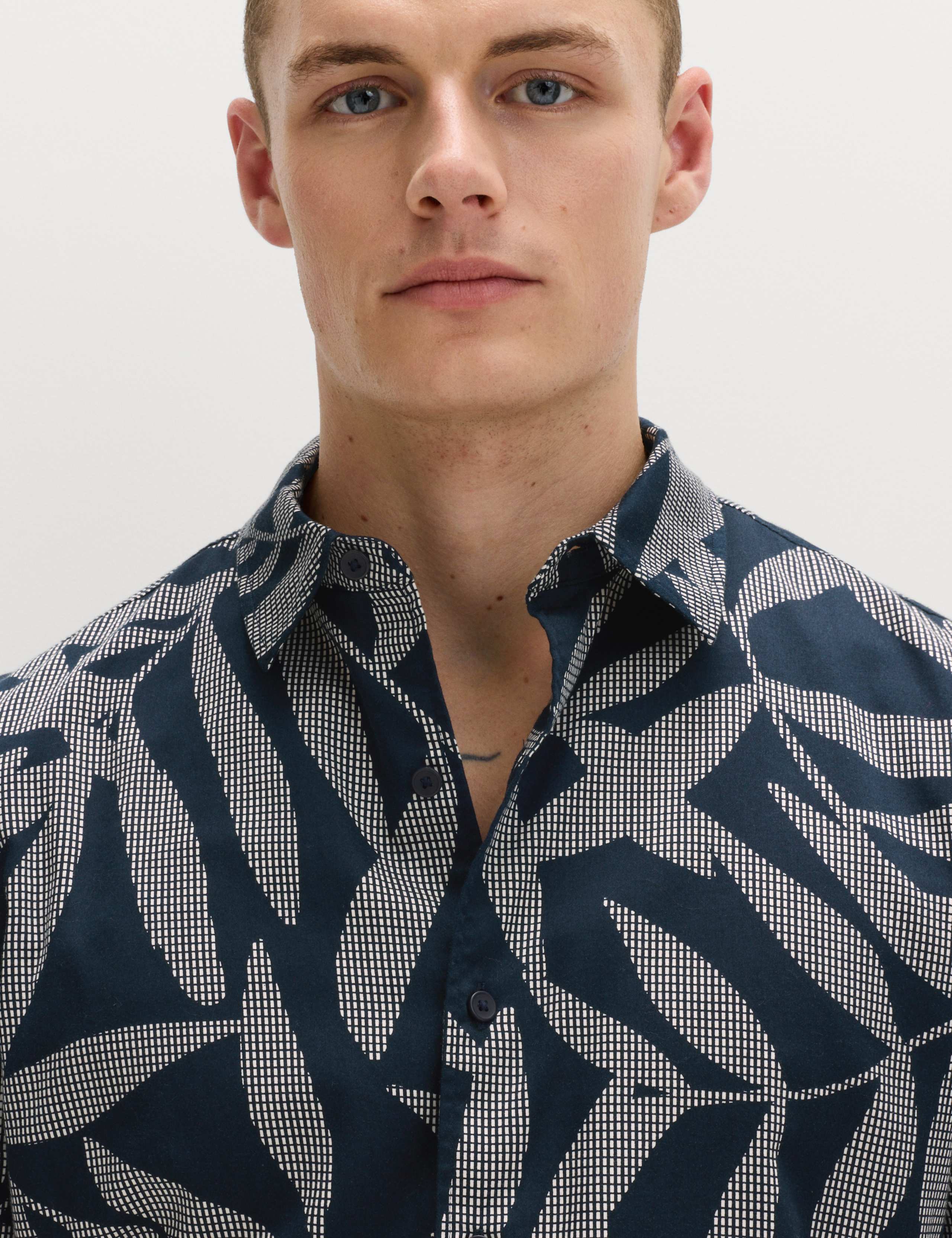 Pure Cotton Floral Short Sleeve Shirt 4 of 6