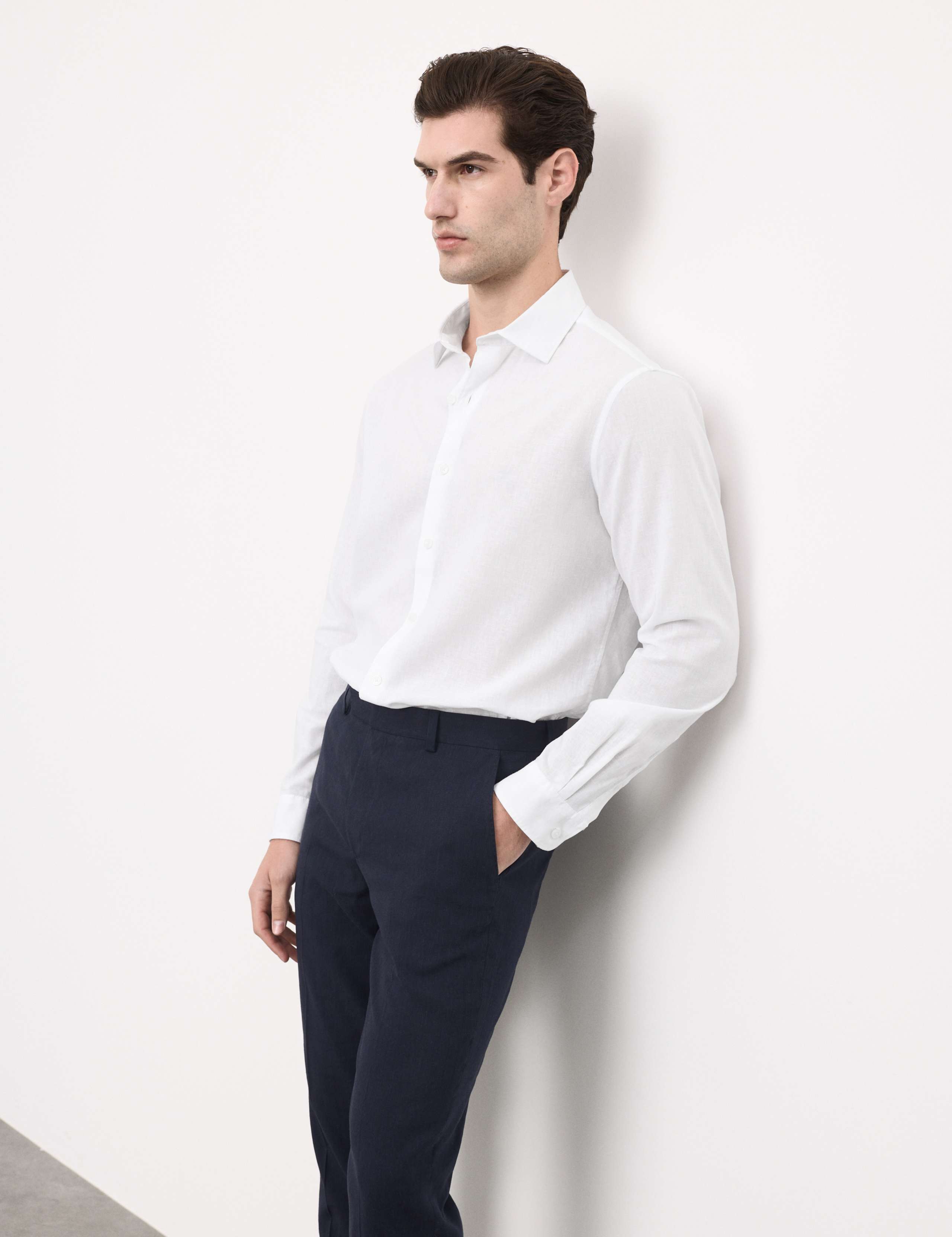 Easy Iron Linen Rich Performance Shirt 4 of 7