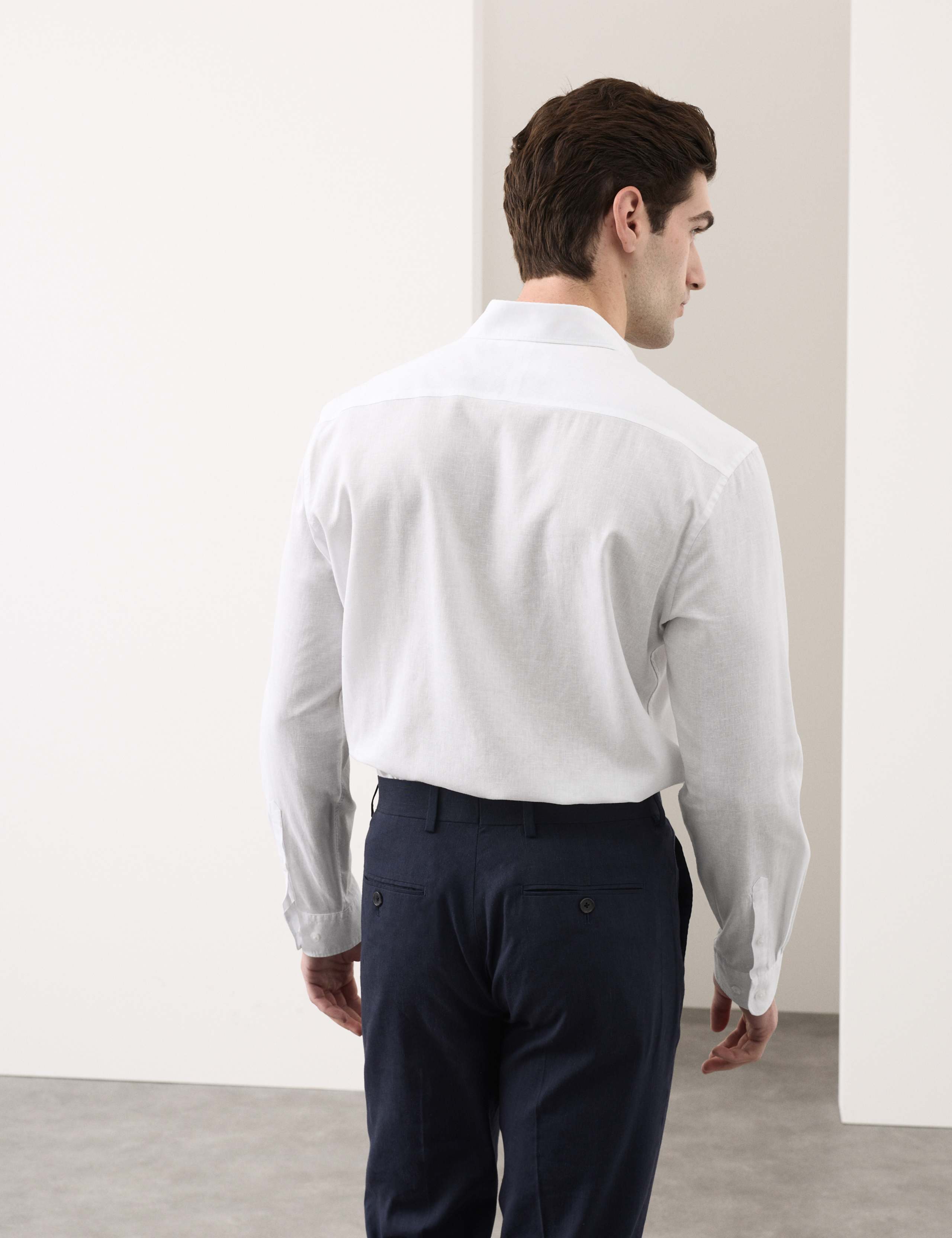 Easy Iron Linen Rich Performance Shirt 5 of 7