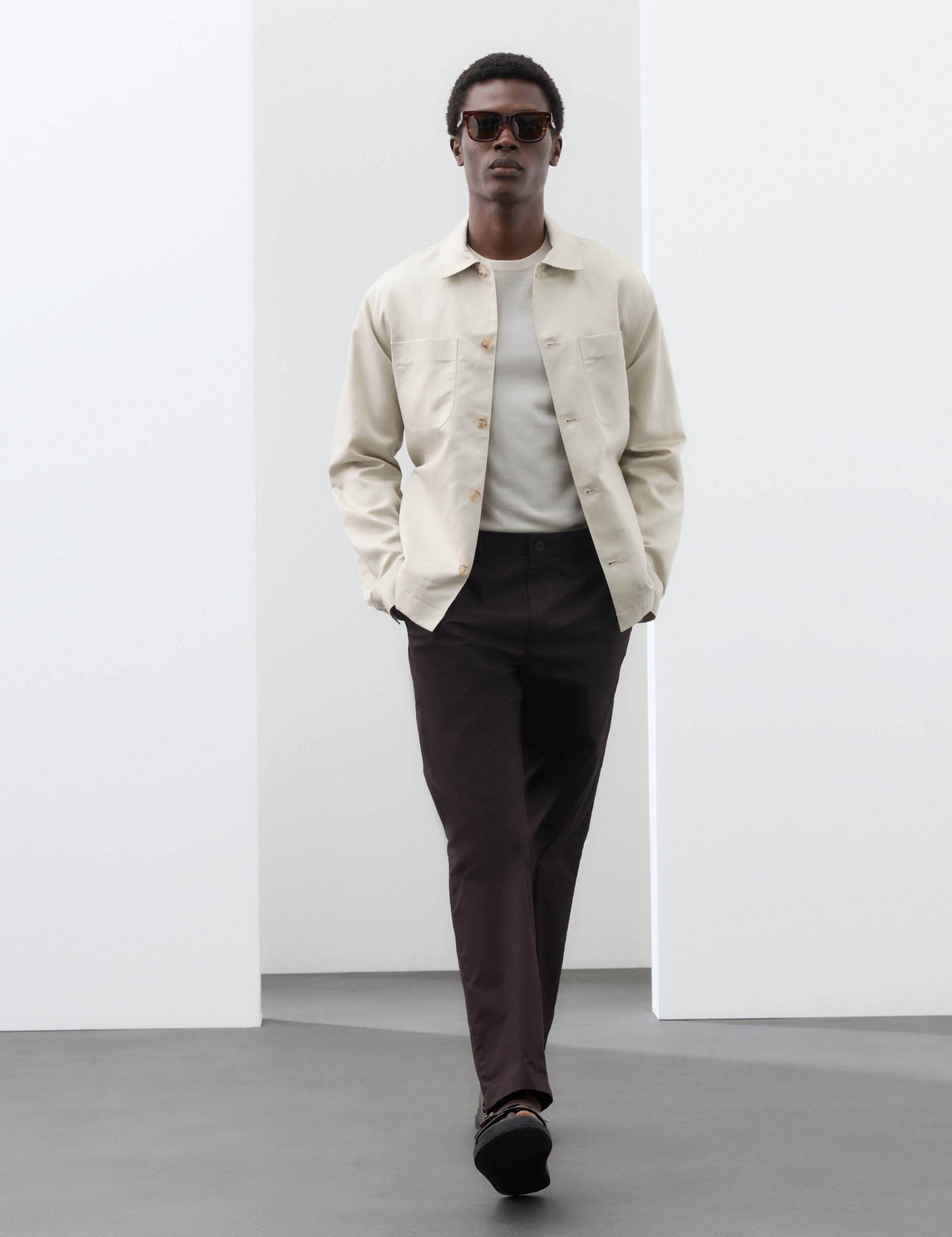 Linen Blend Overshirt 4 of 6