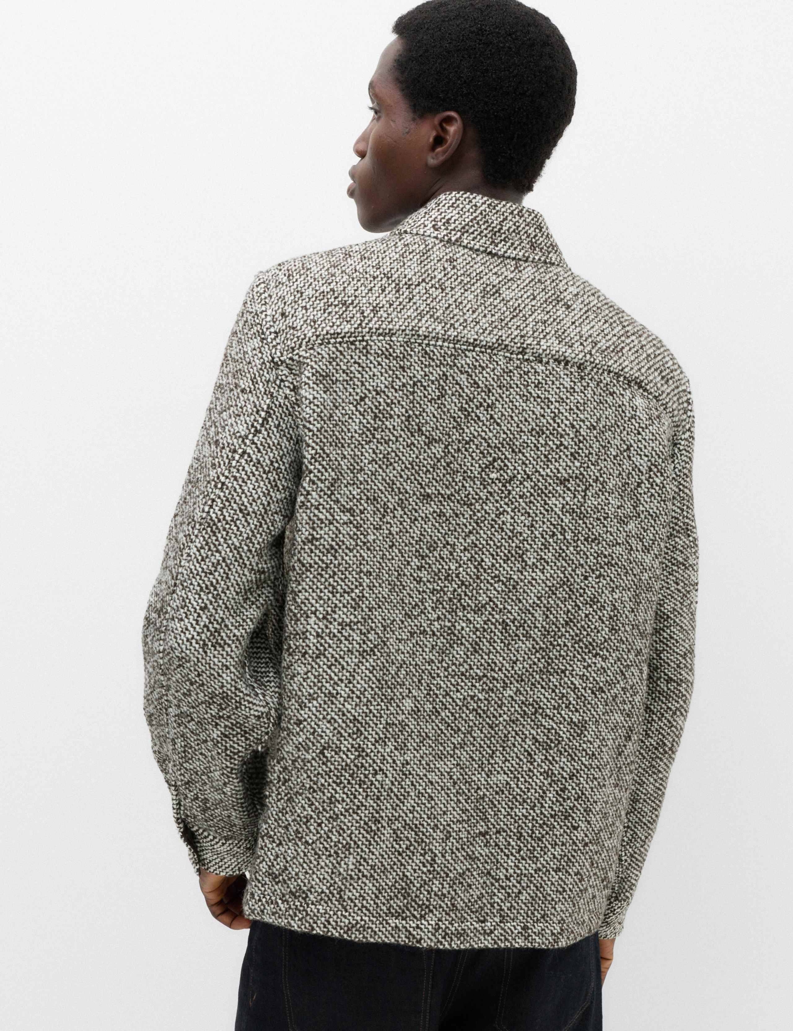 Textured Regular Fit Overshirt 5 of 7