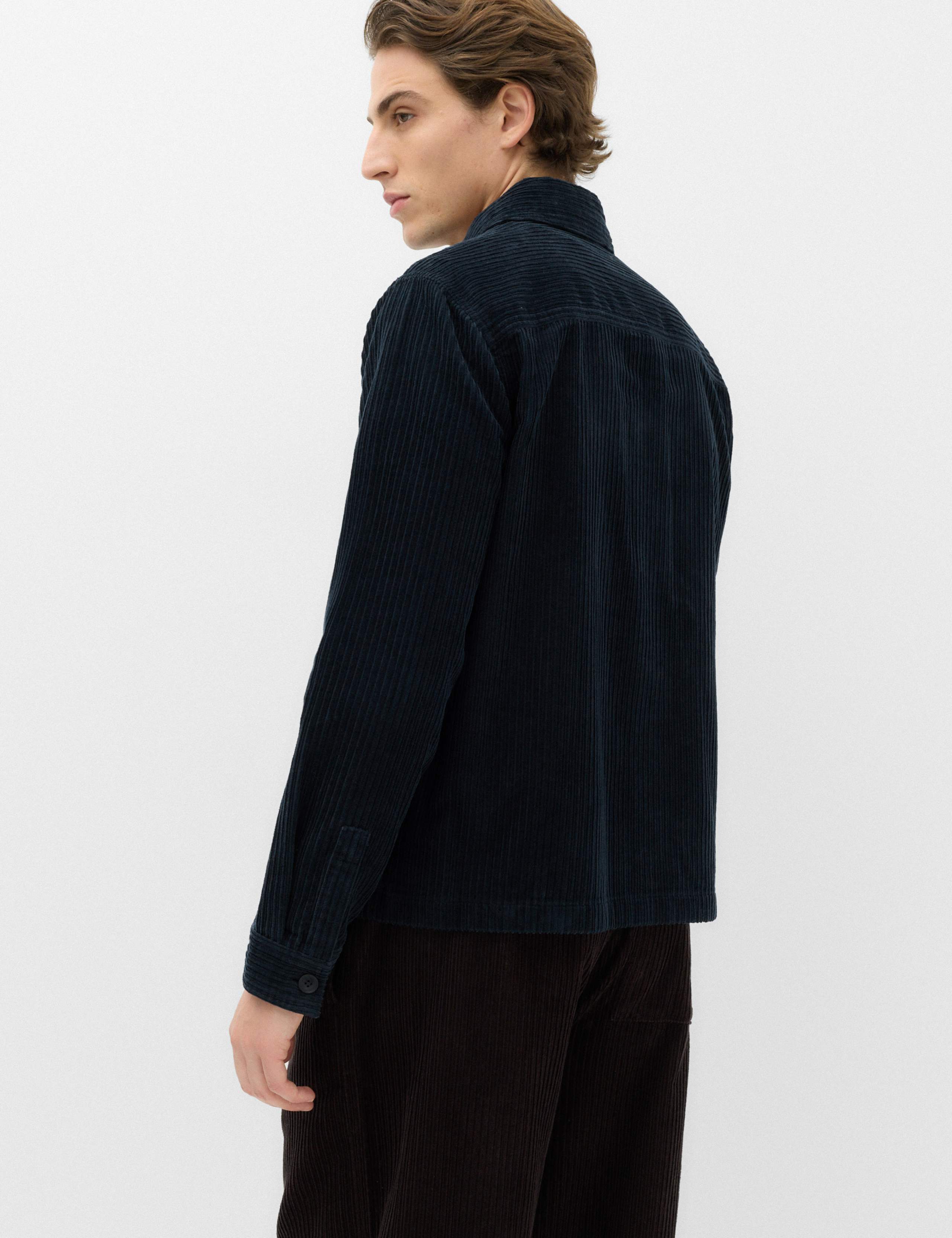 Pure Cotton Variegated Cord Overshirt 5 of 7