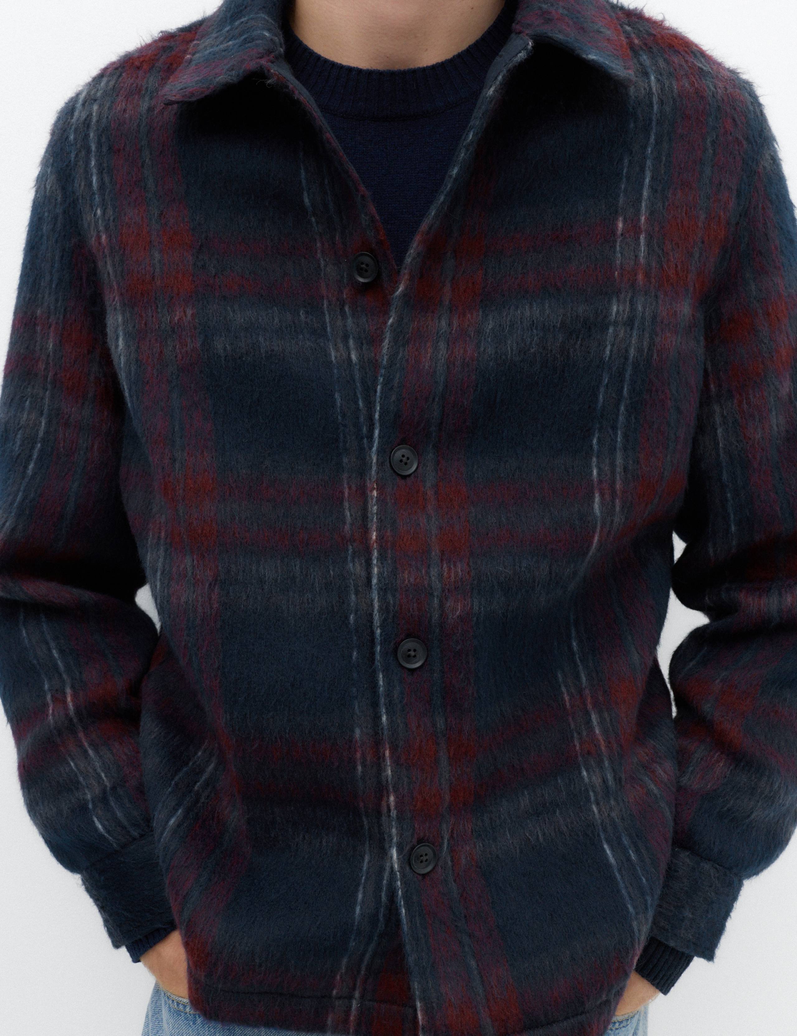 Regular Fit Check Overshirt 4 of 7