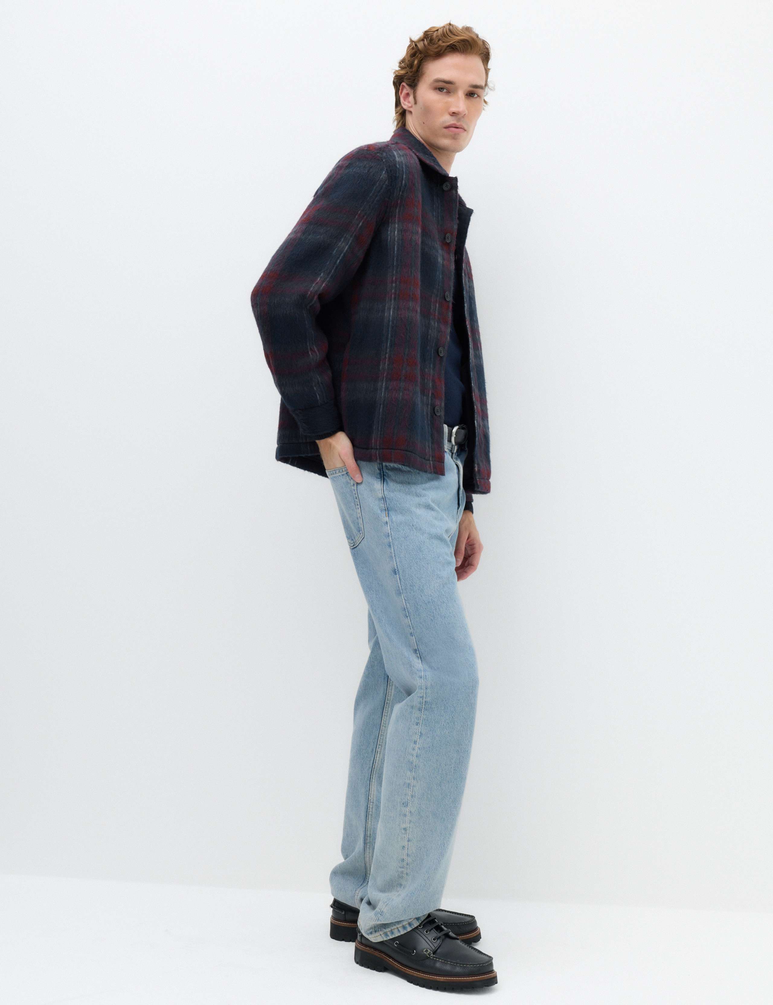 Regular Fit Check Overshirt 7 of 7