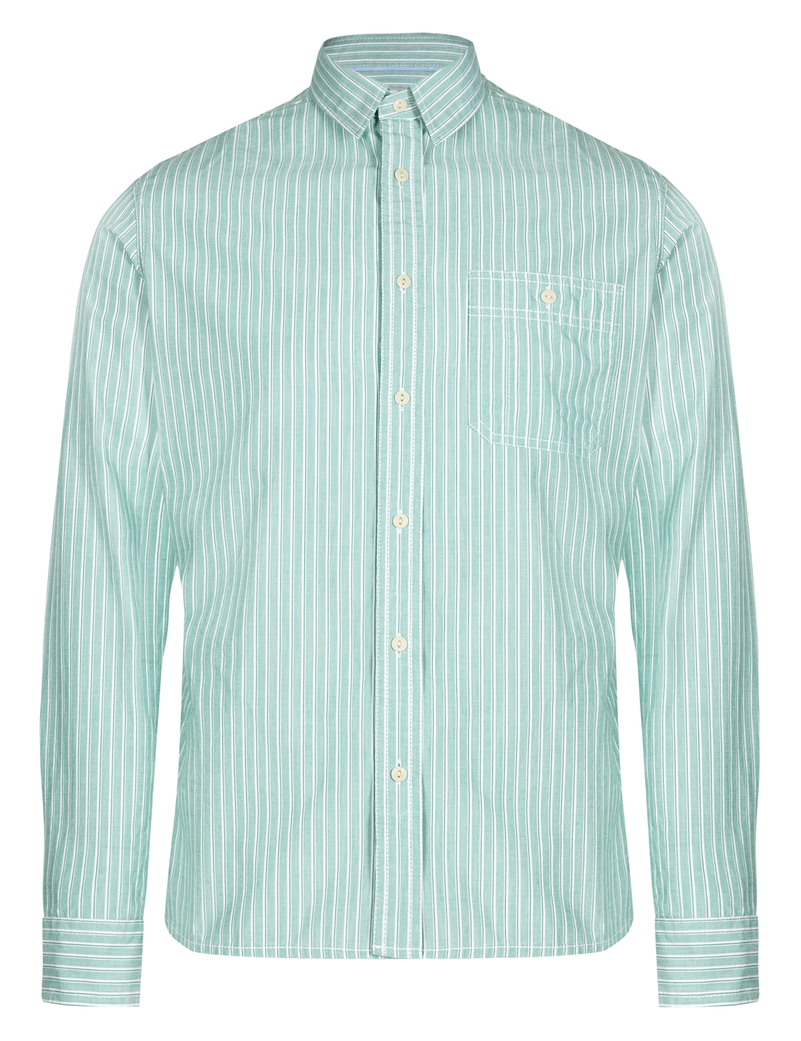 Pure Cotton Tailored Fit Striped Shirt 2 of 3