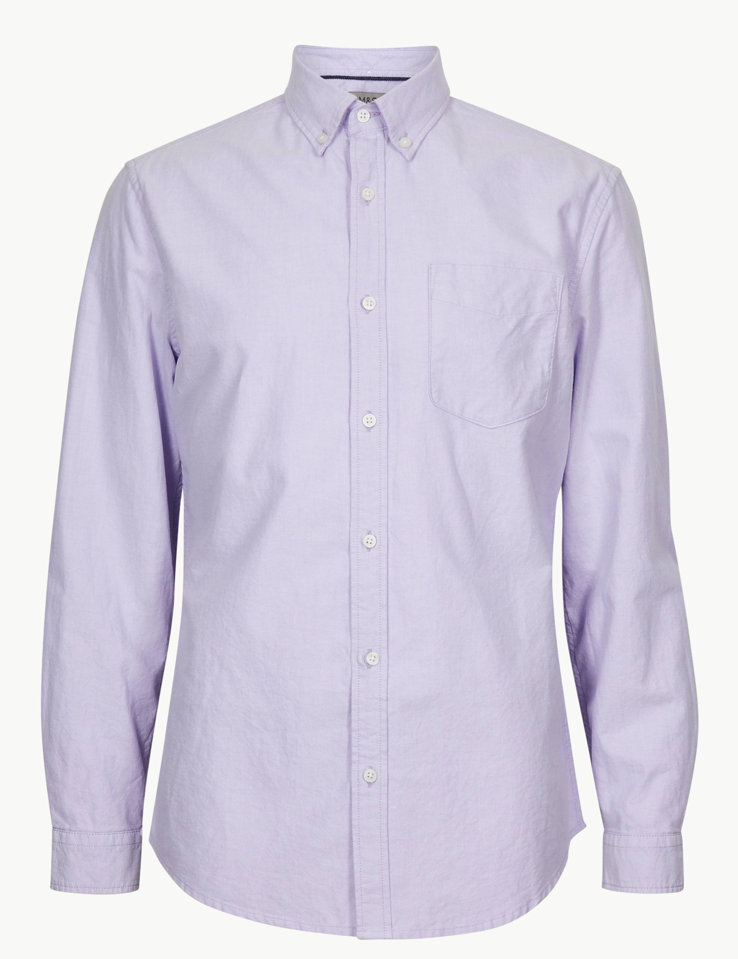 Pure Cotton Oxford Shirt 2 of 4