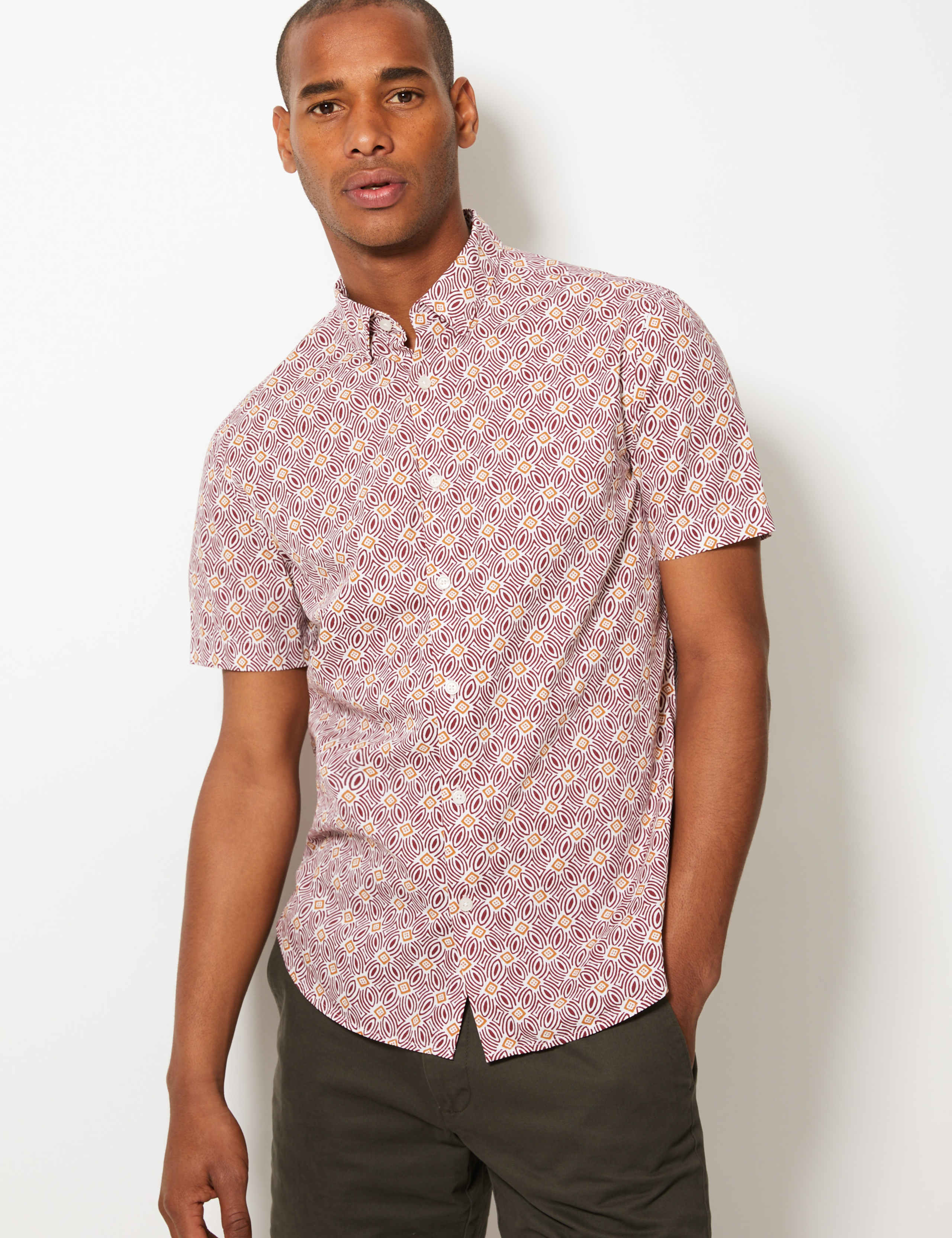 Pure Cotton Printed Shirt 1 of 4