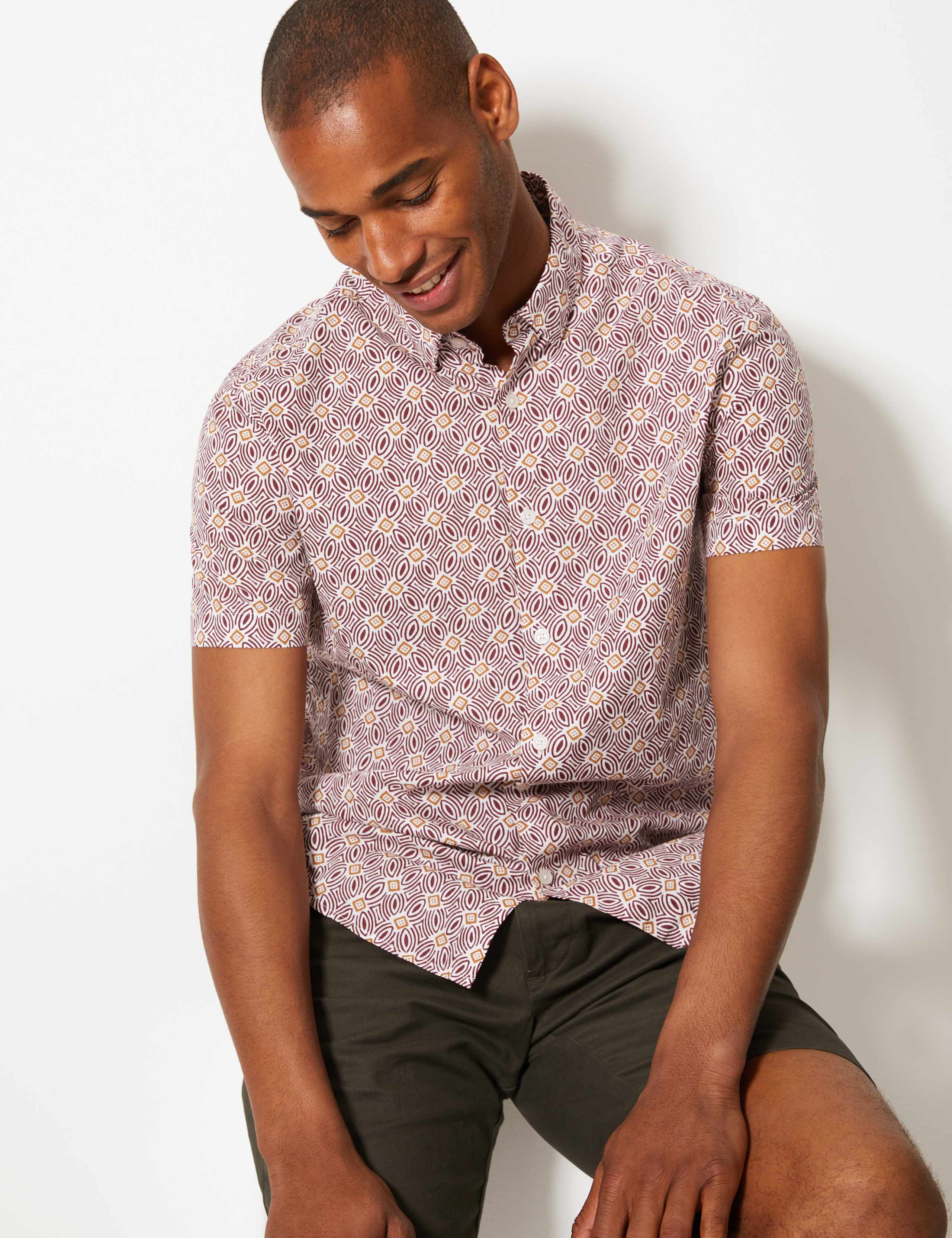 Pure Cotton Printed Shirt 3 of 4