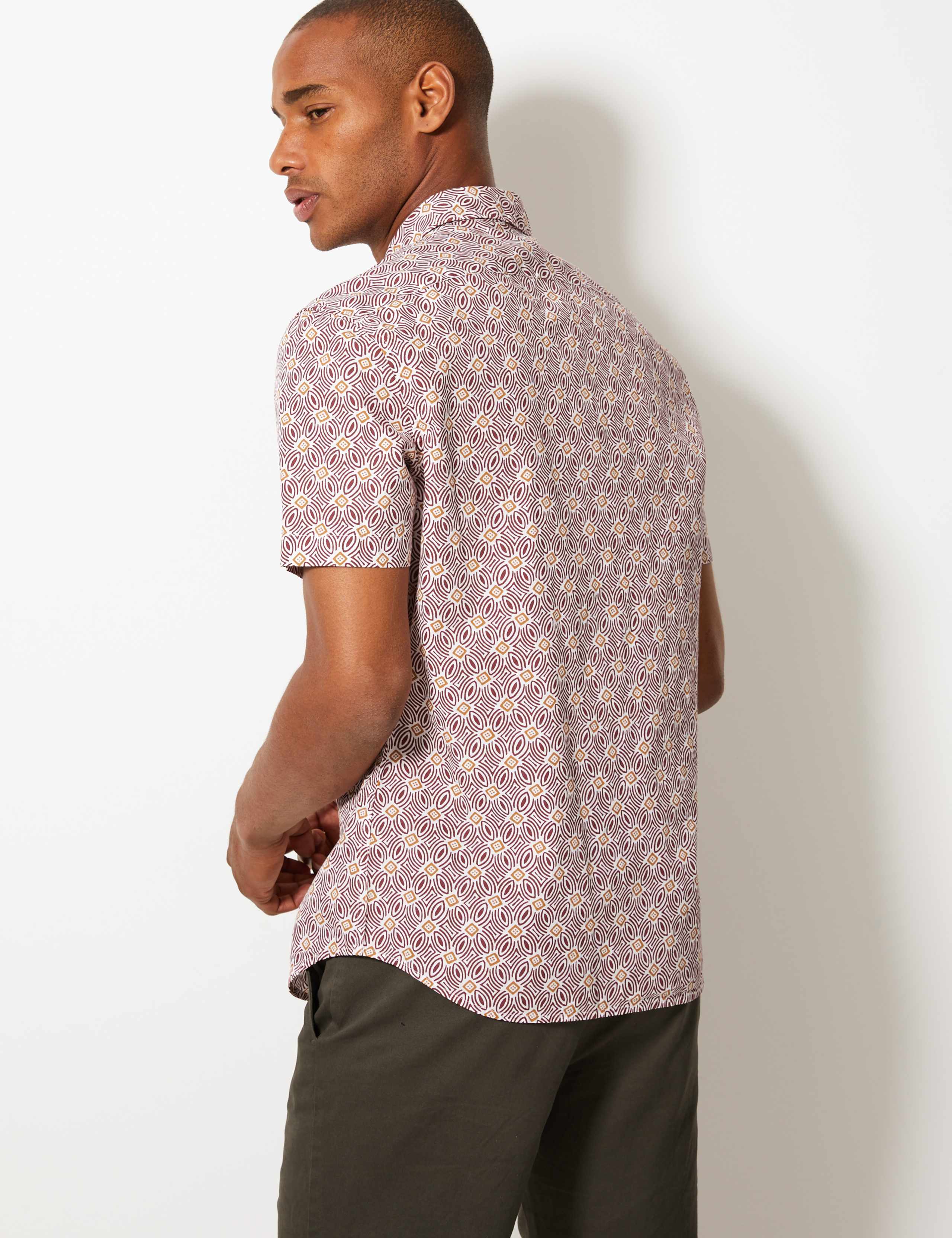 Pure Cotton Printed Shirt 4 of 4