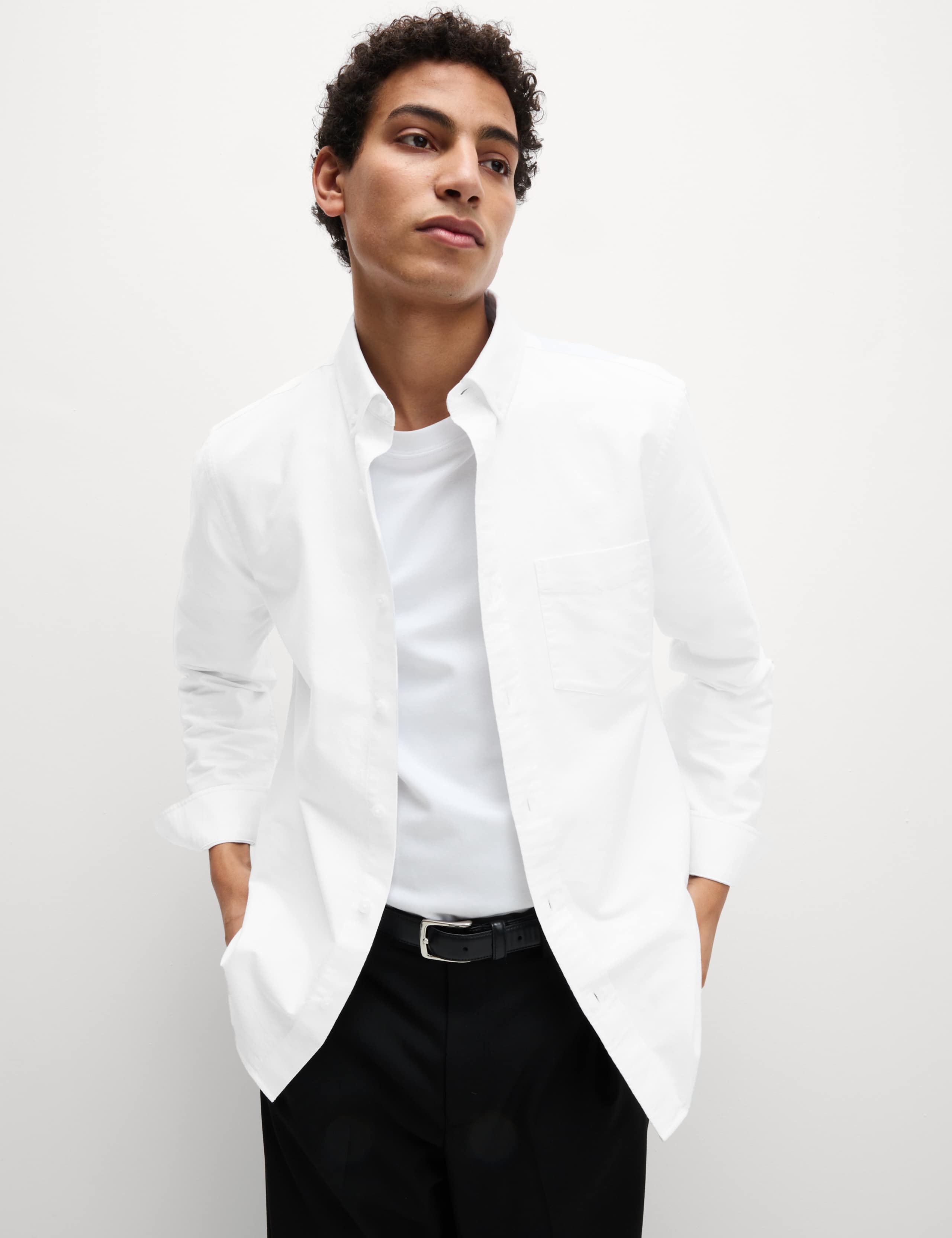 Slim Fit Ultimate Pure Cotton Oxford Shirt 5 of 6