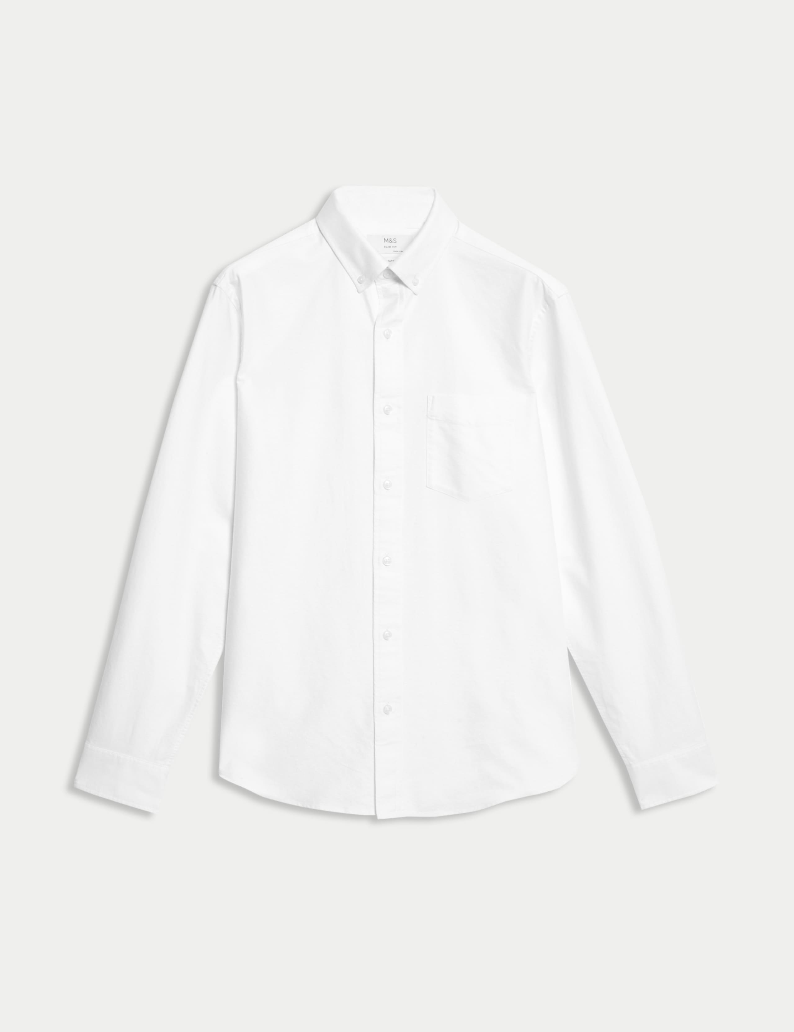 Slim Fit Ultimate Pure Cotton Oxford Shirt 2 of 6