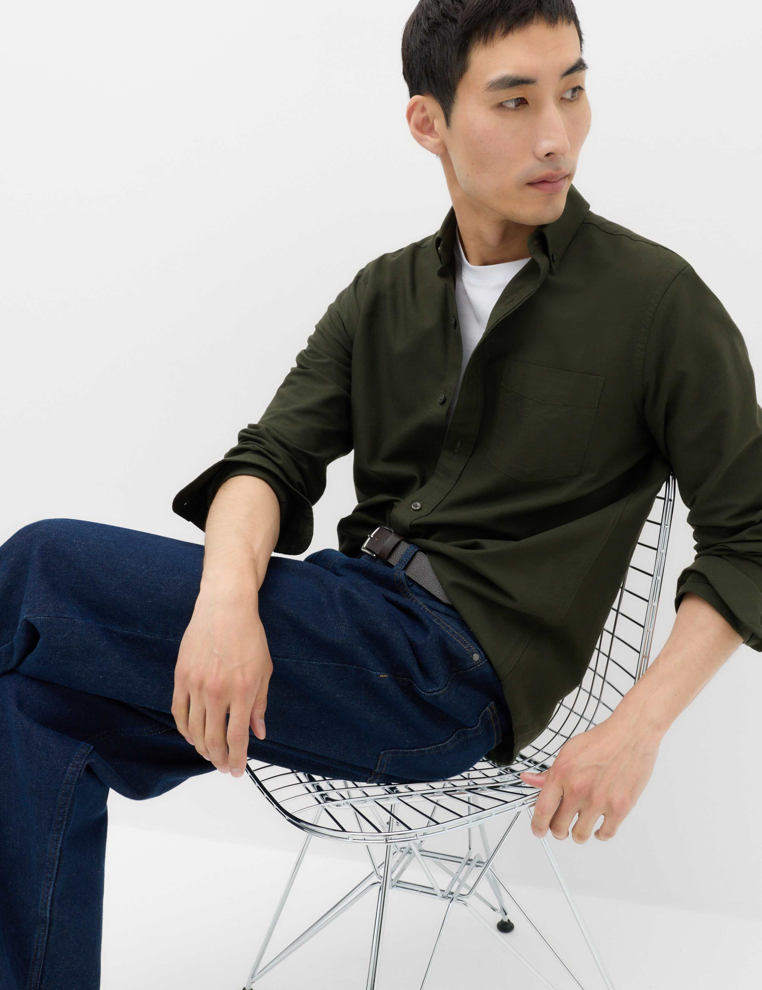 Pure Cotton Ultimate Oxford Shirt 6 of 6