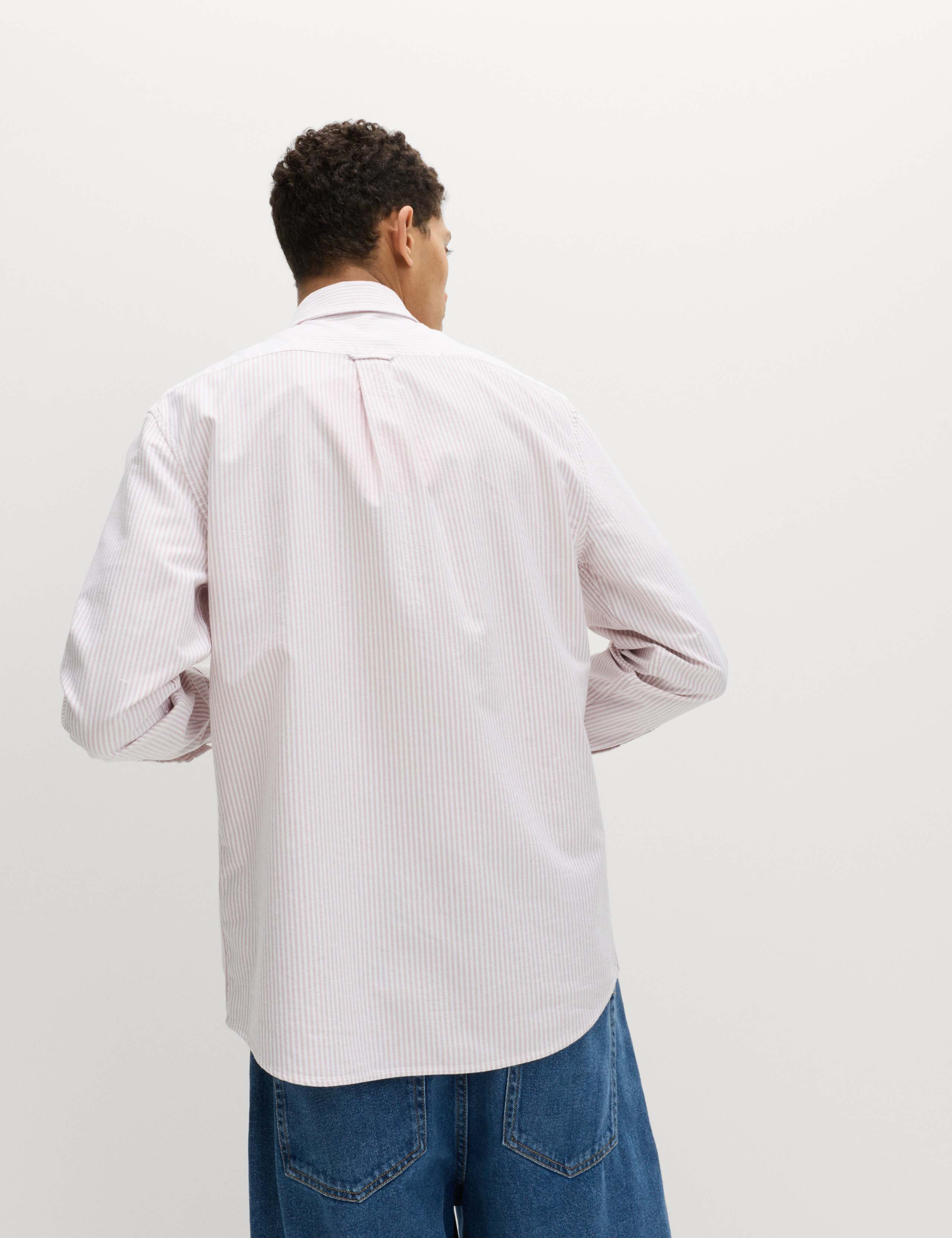 Ultimate Pure Cotton Striped Oxford Shirt 4 of 7