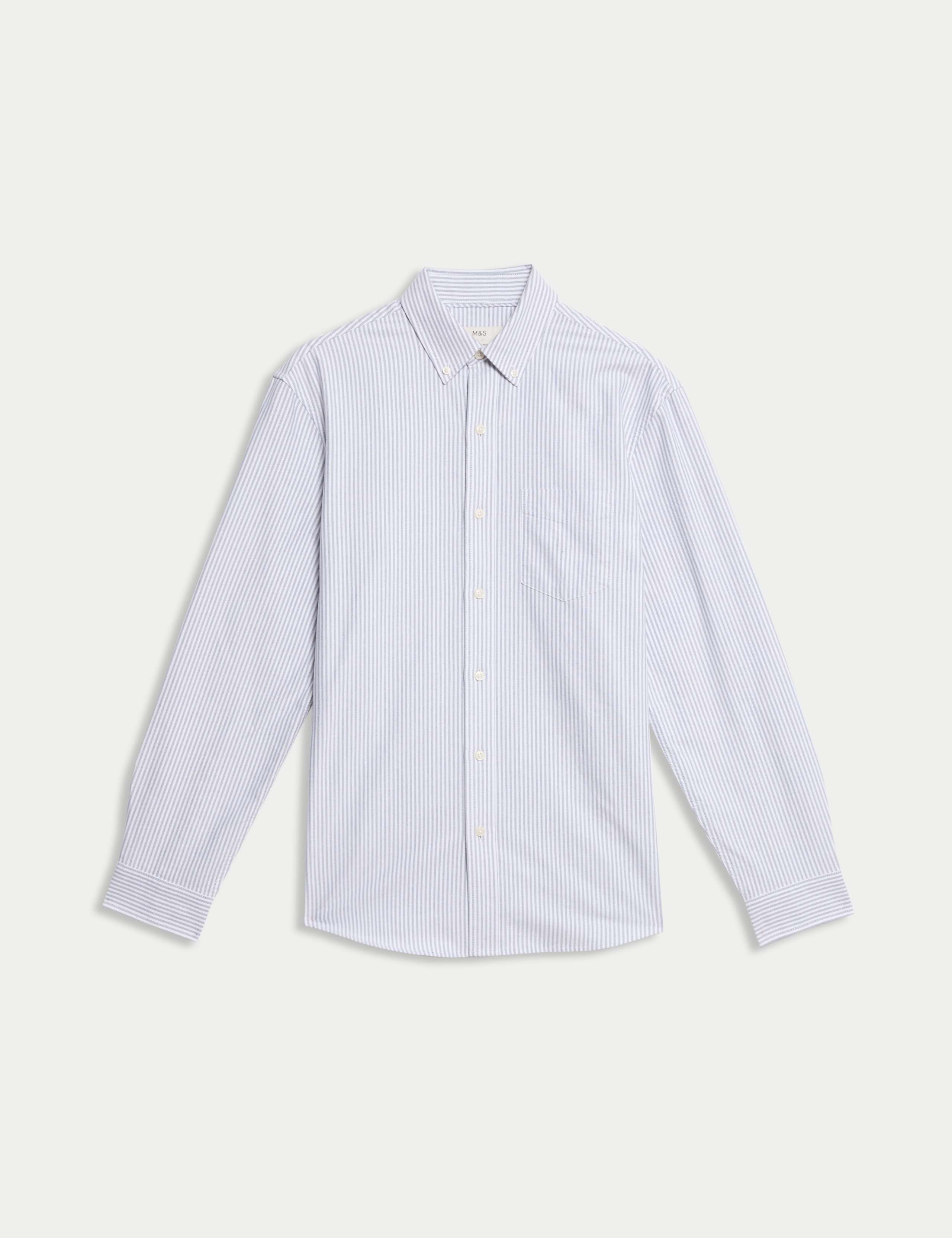 The Ultimate Pure Cotton Striped Oxford Shirt 2 of 5