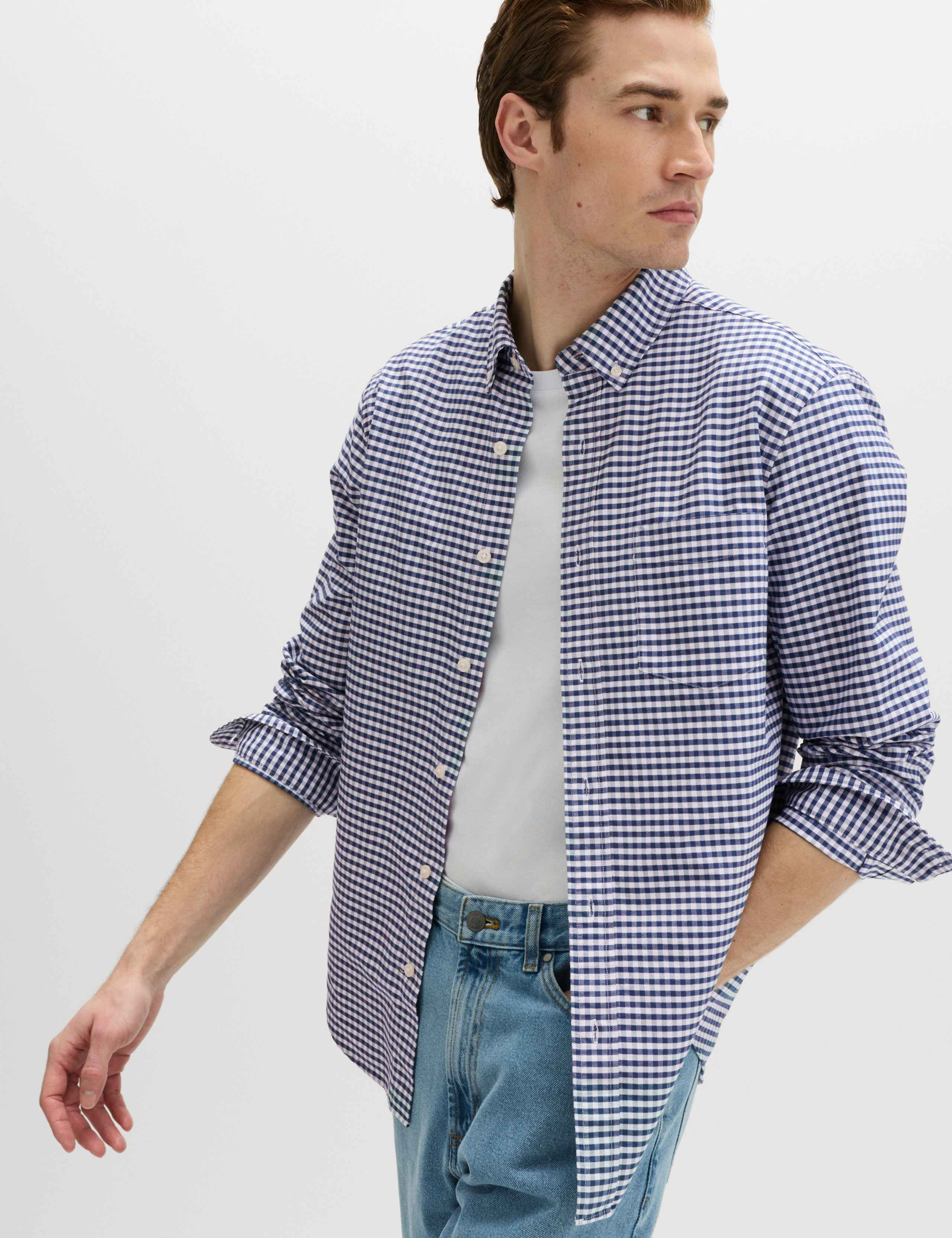 Ultimate Pure Cotton Check Oxford Shirt 6 of 6