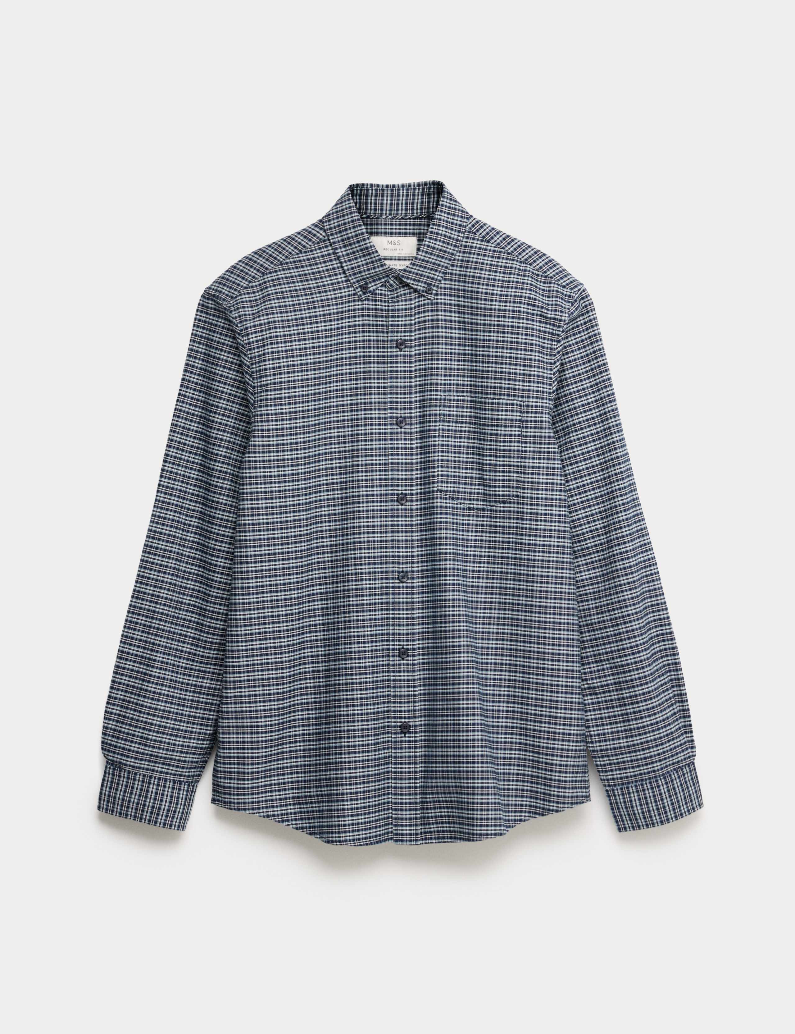 Ultimate Pure Cotton Check Oxford Shirt 2 of 5
