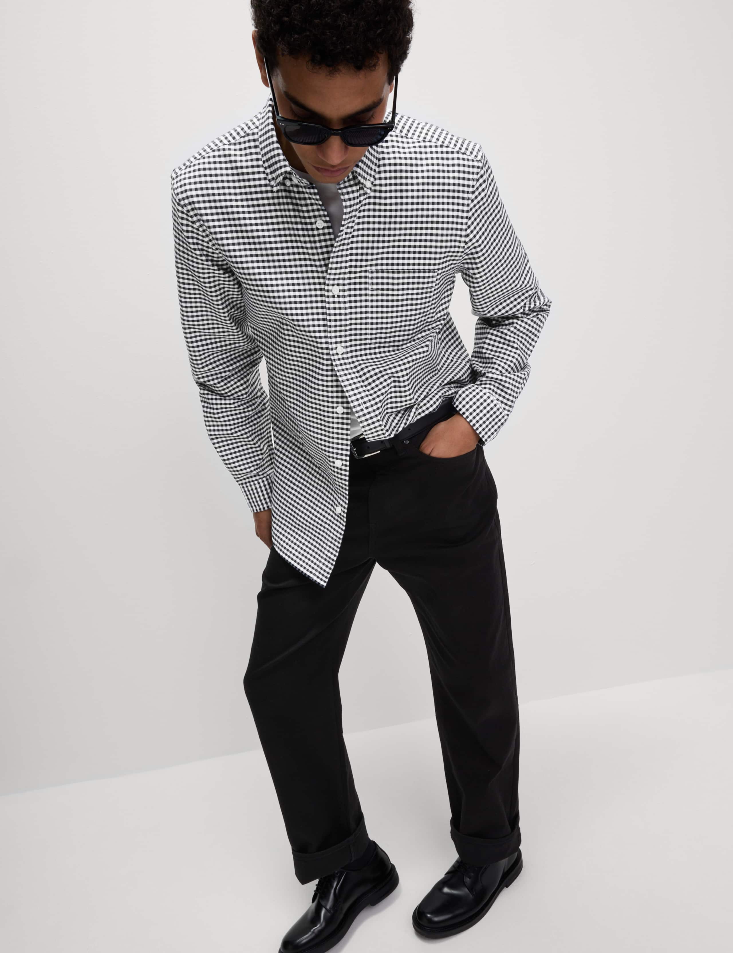 Ultimate Pure Cotton Check Oxford Shirt 3 of 5