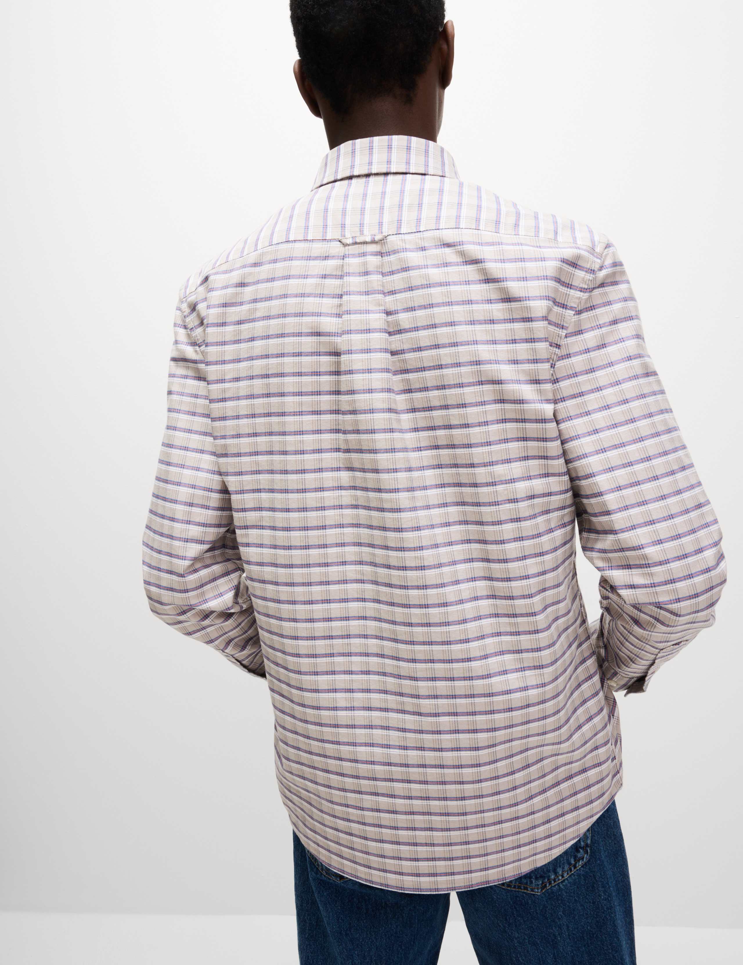Ultimate Pure Cotton Check Oxford Shirt 5 of 5