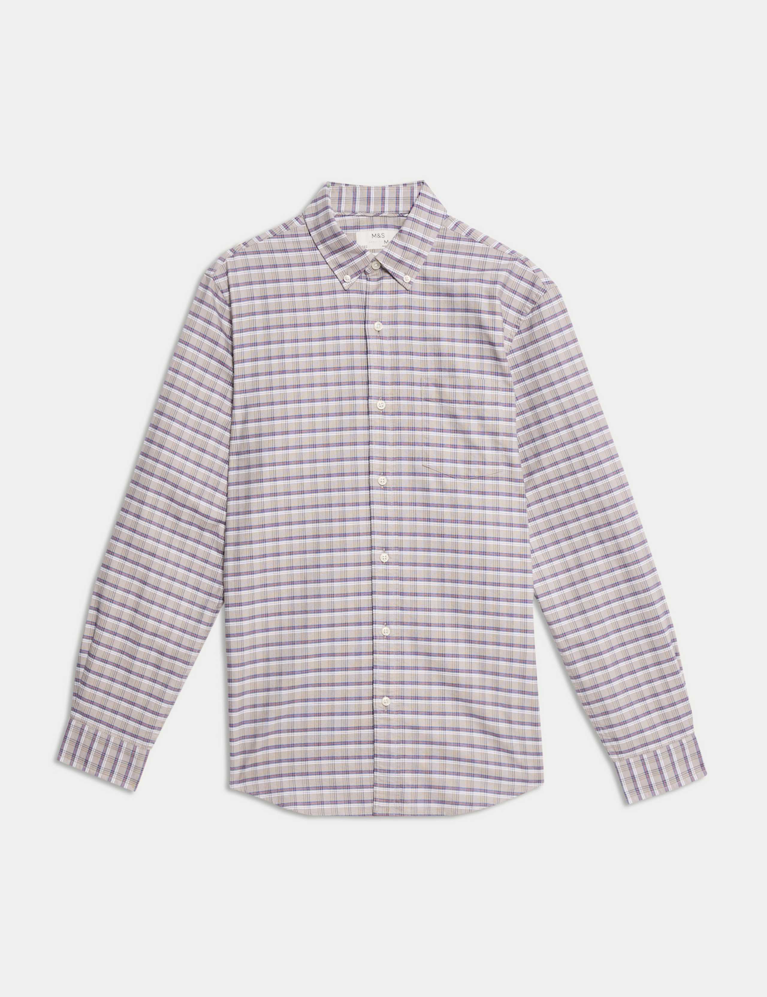 Ultimate Pure Cotton Check Oxford Shirt 2 of 5