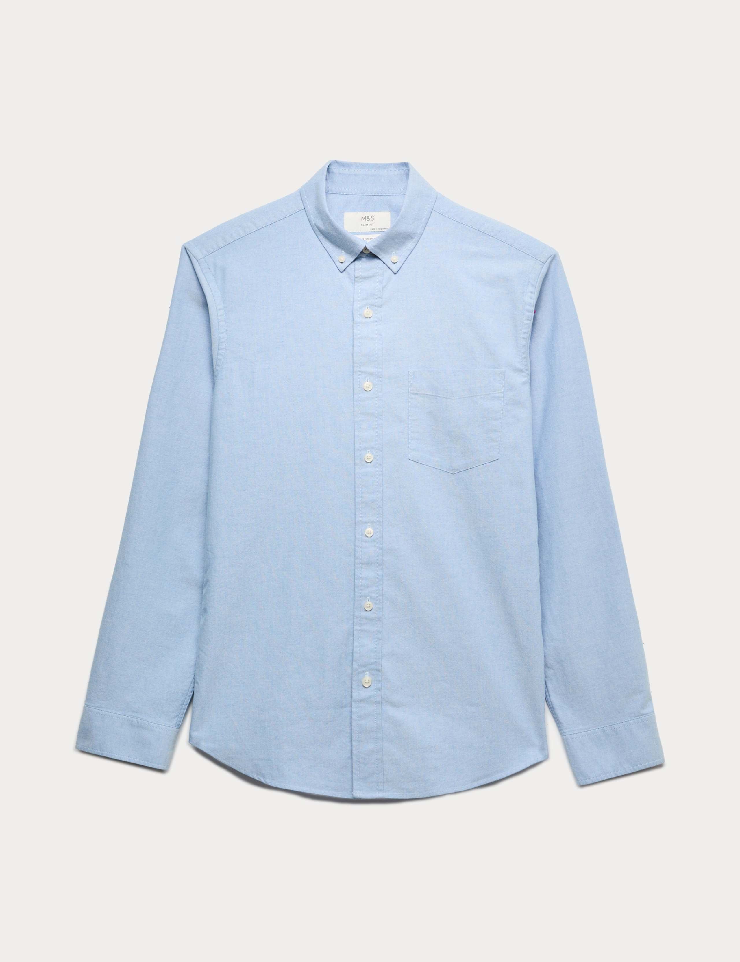 Slim Fit Ultimate Cotton Rich Stretch Oxford Shirt 1 of 1