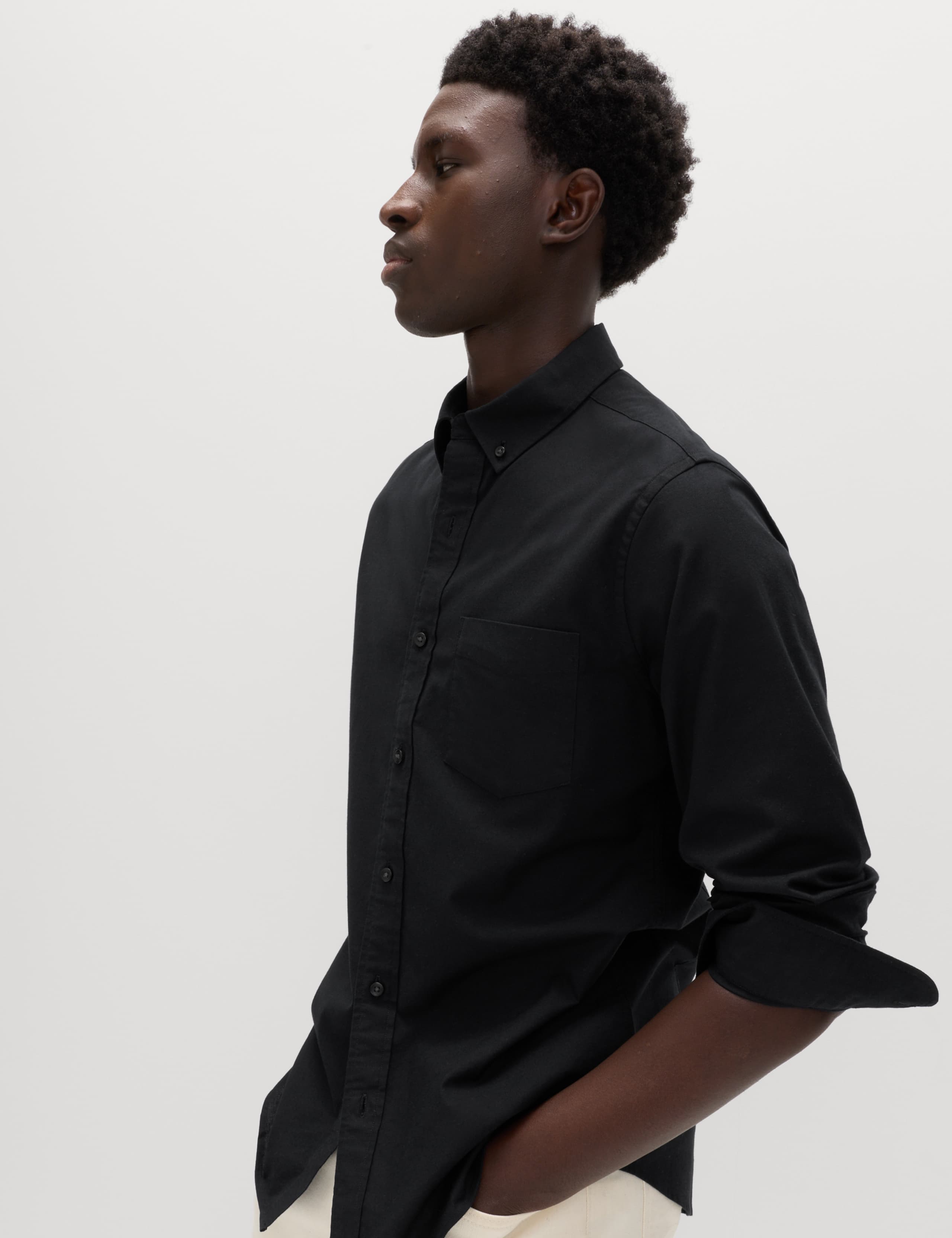 Slim Fit Ultimate Cotton Rich Stretch Oxford Shirt 5 of 5