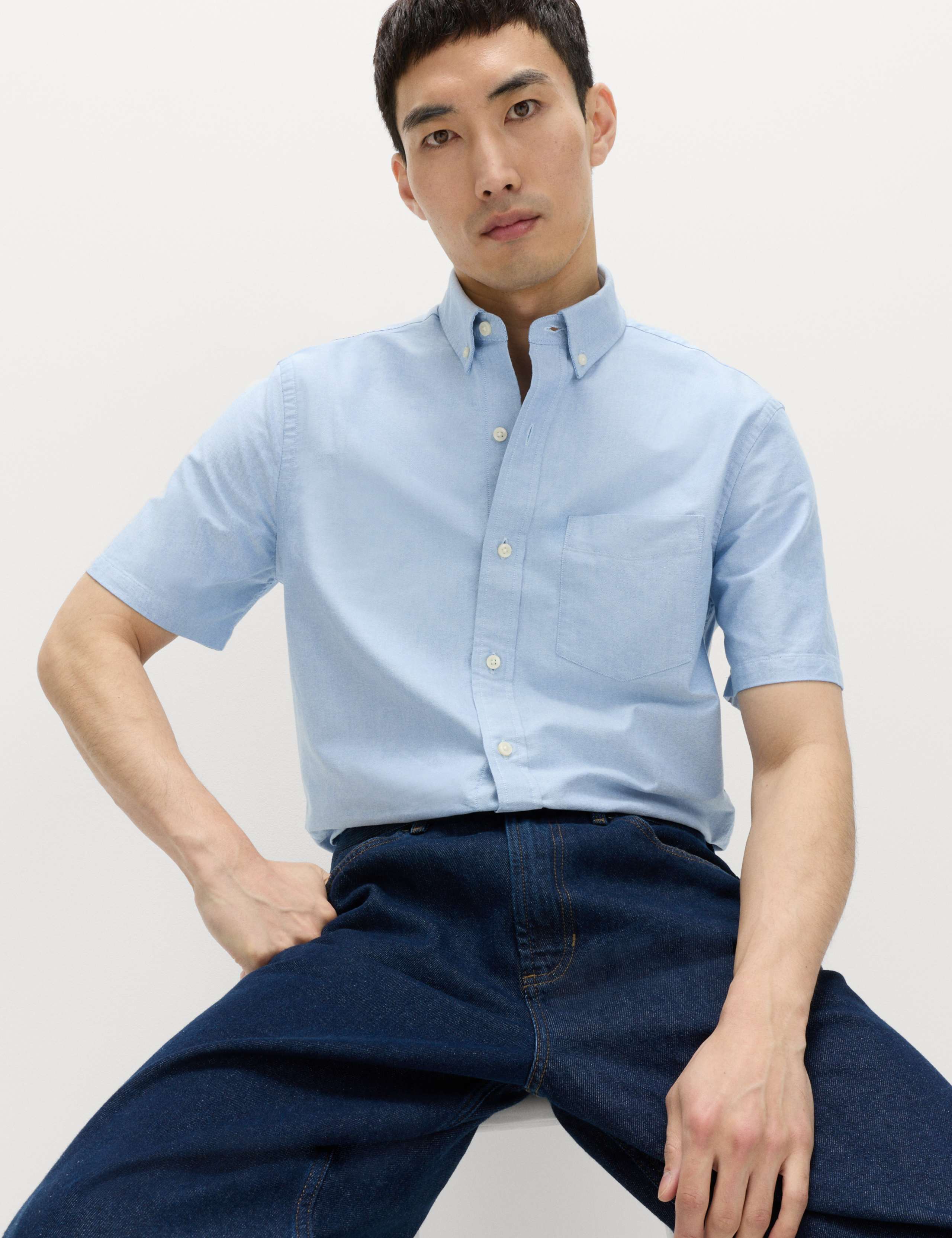 Ultimate Pure Cotton Oxford Shirt 1 of 6