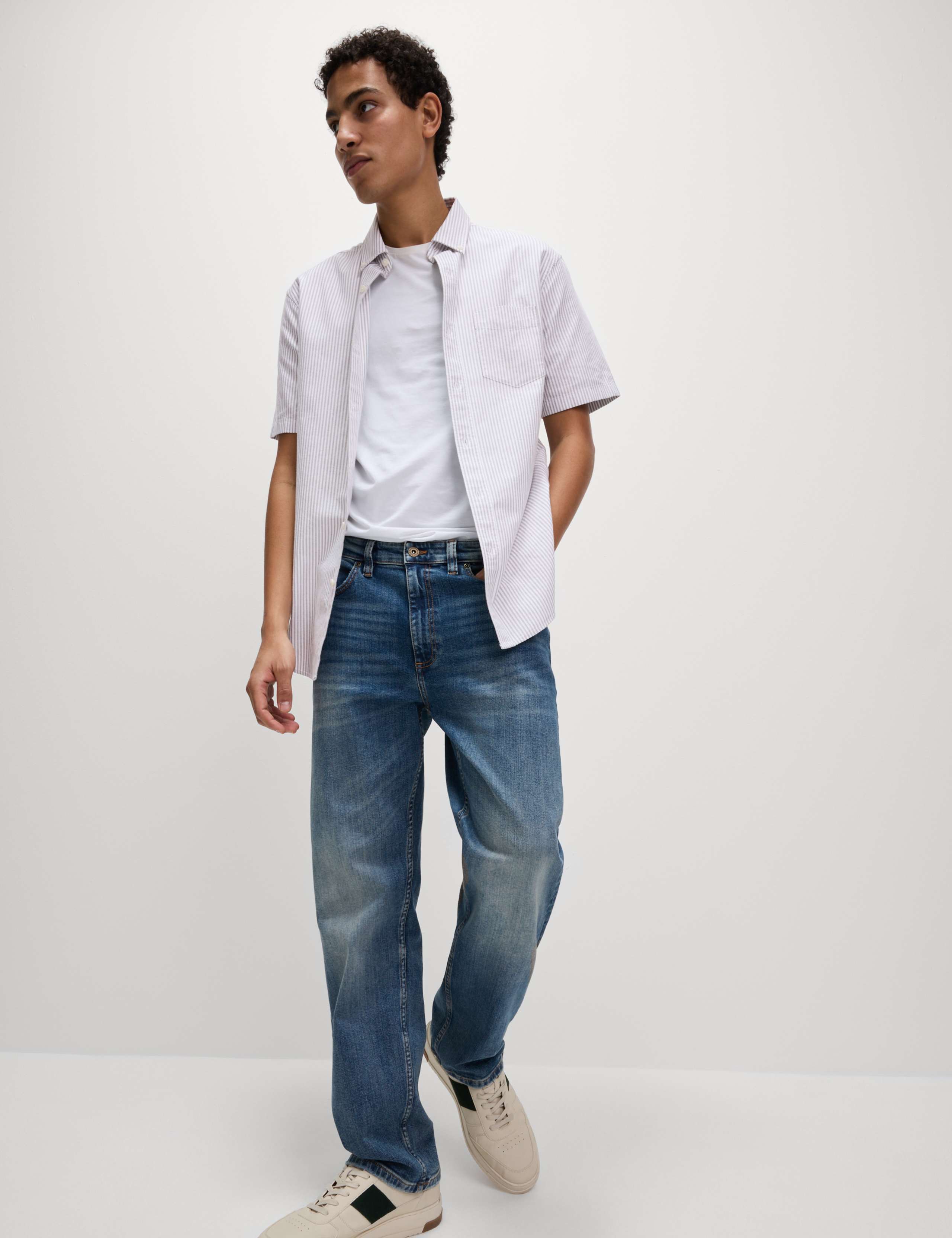 The Ultimate Pure Cotton Striped Oxford Shirt 3 of 5