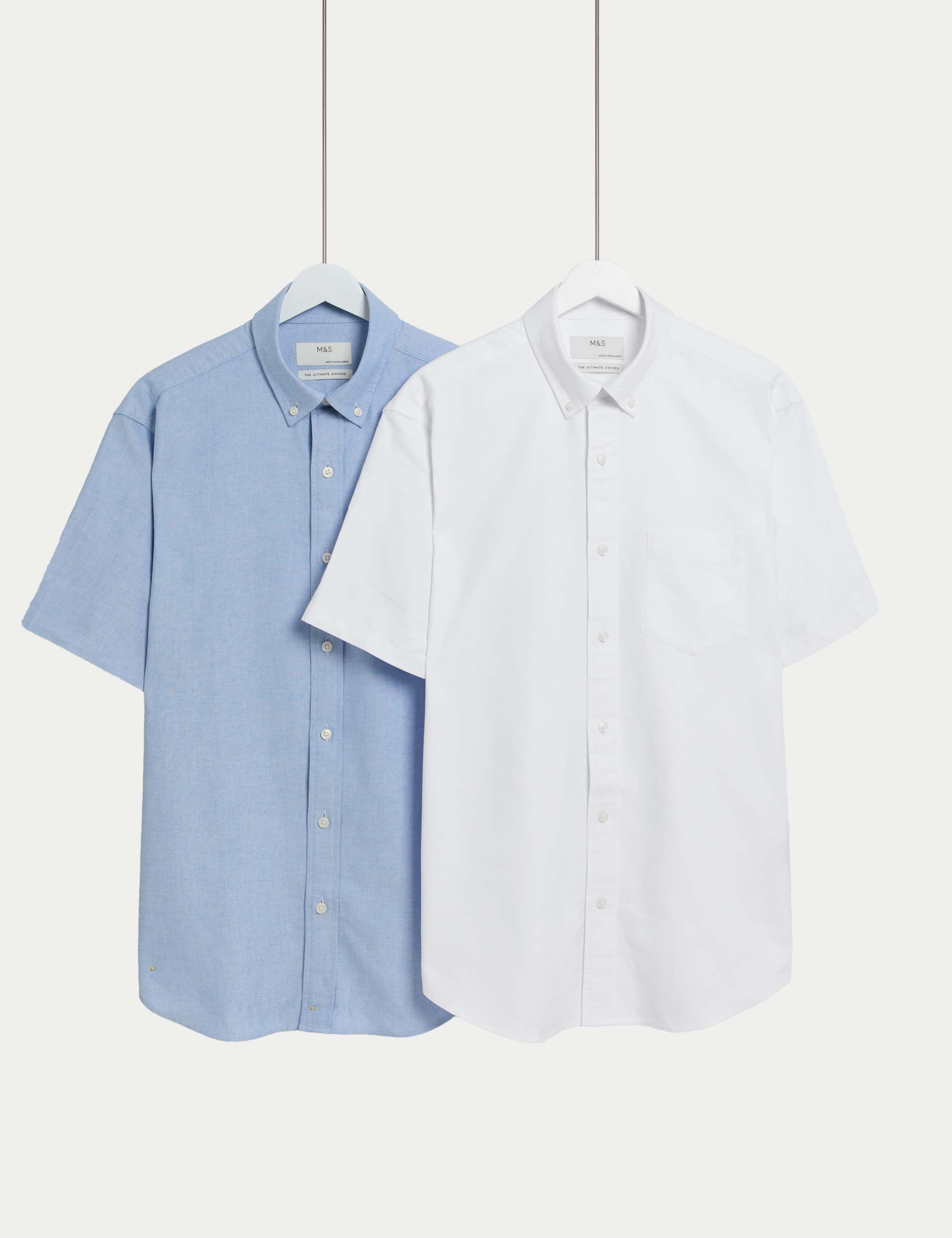 Ultimate 2pk Short Sleeve Oxford Shirts 1 of 5