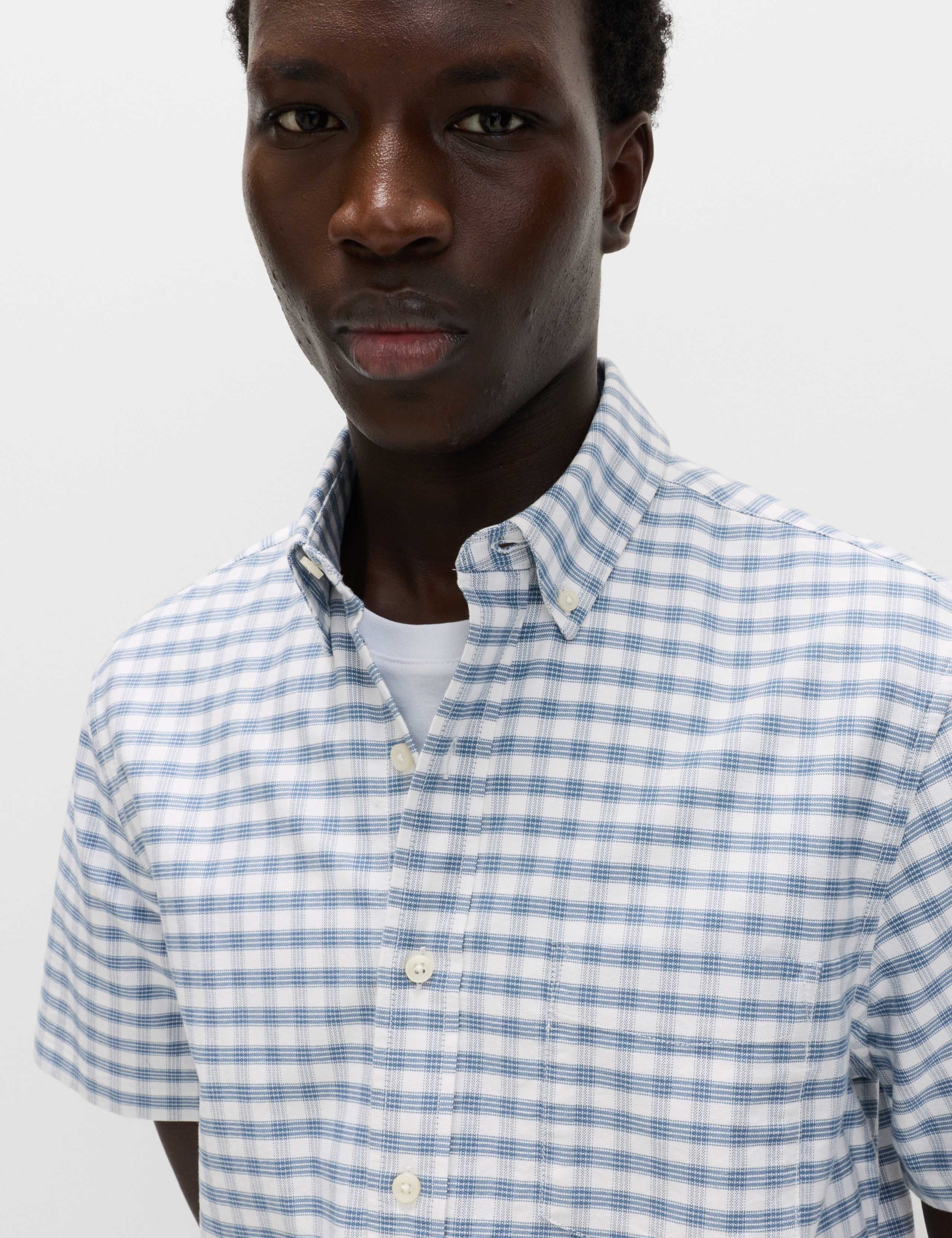 Ultimate Pure Cotton Check Oxford Shirt 3 of 5