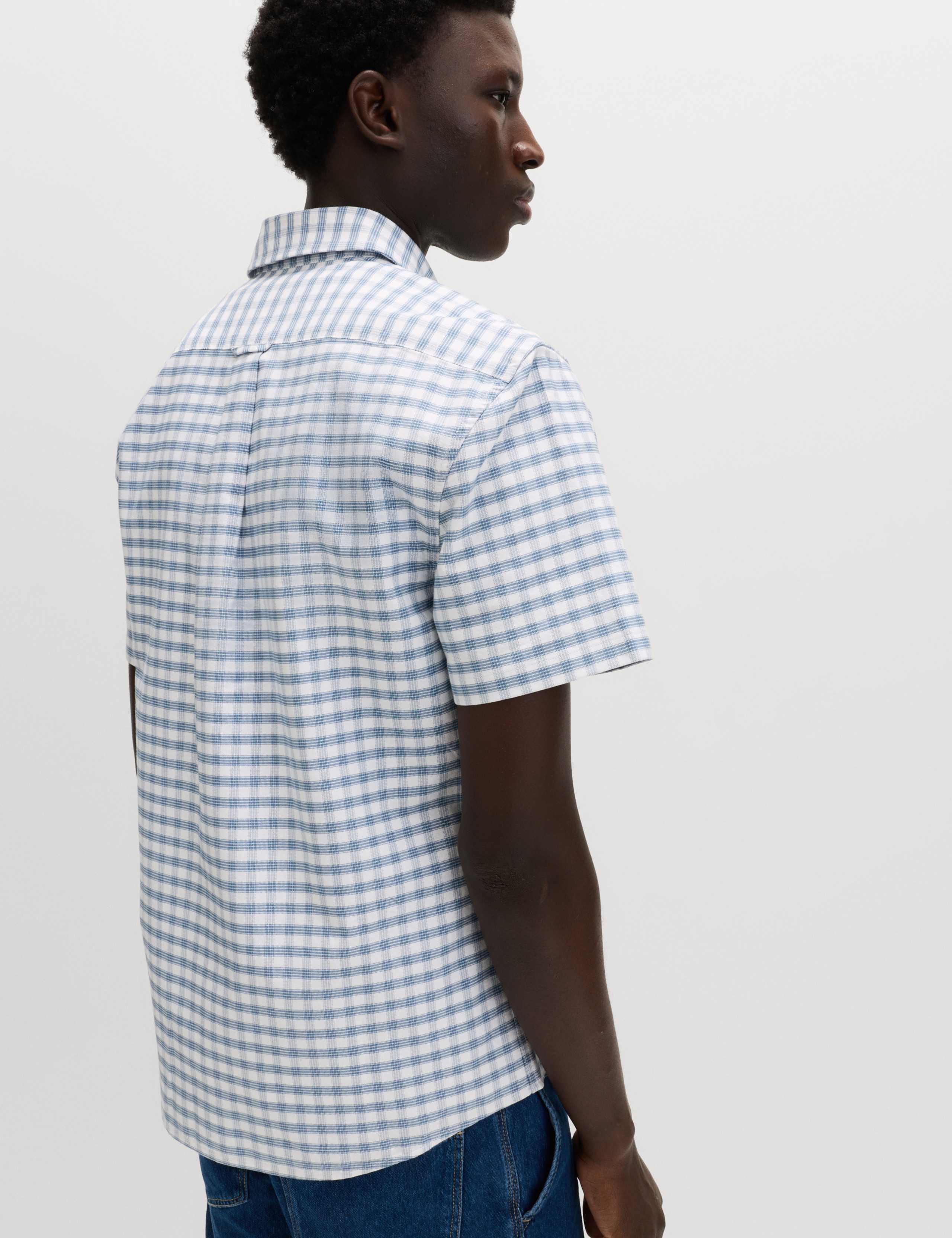 Ultimate Pure Cotton Check Oxford Shirt 4 of 5