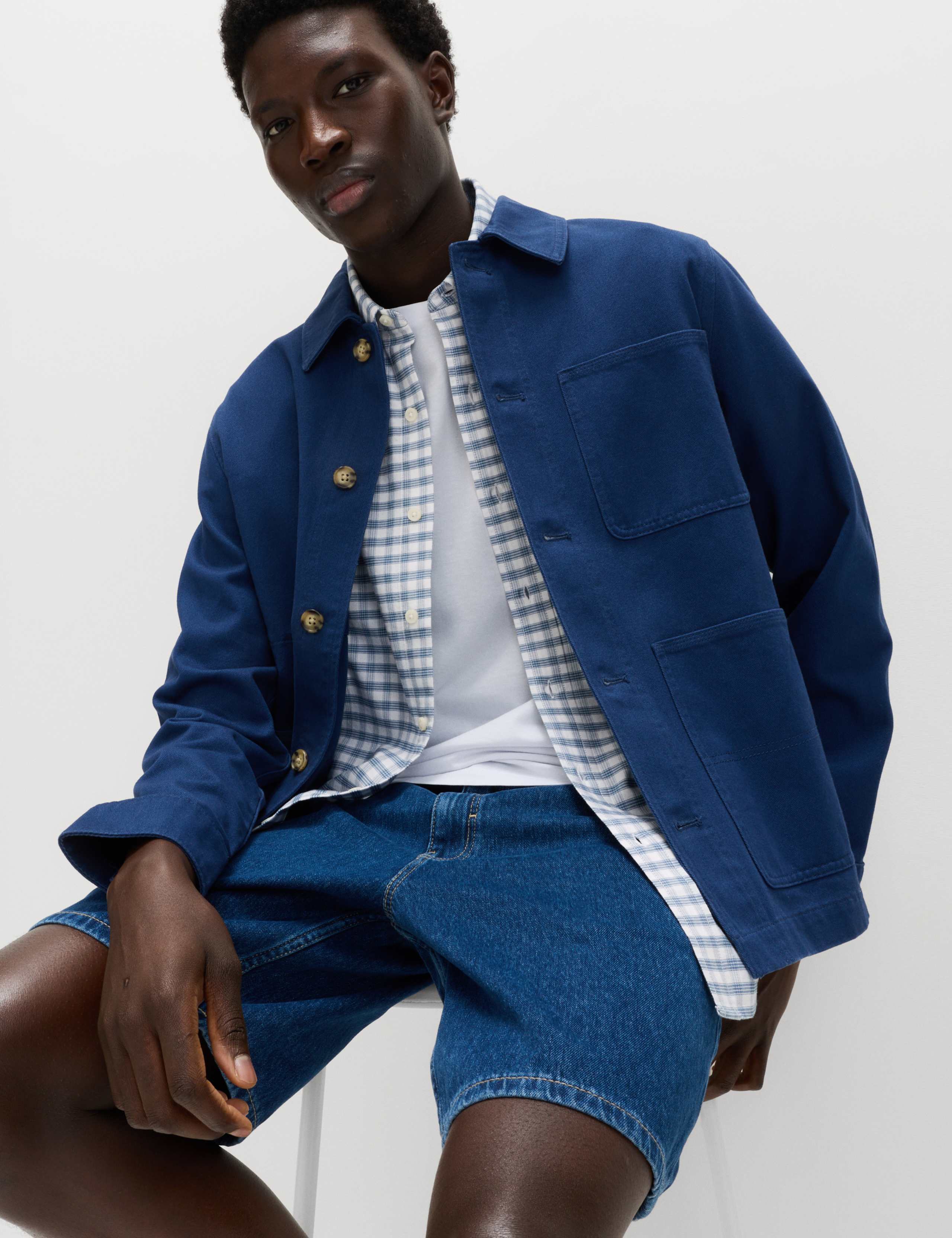 Ultimate Pure Cotton Check Oxford Shirt 5 of 5